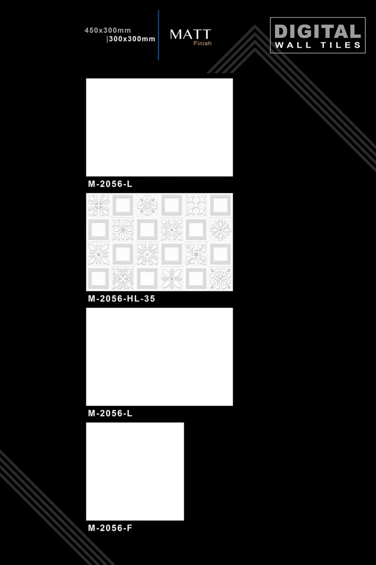12 X 18 New Matt - Design 12 - 300x450mm Matt