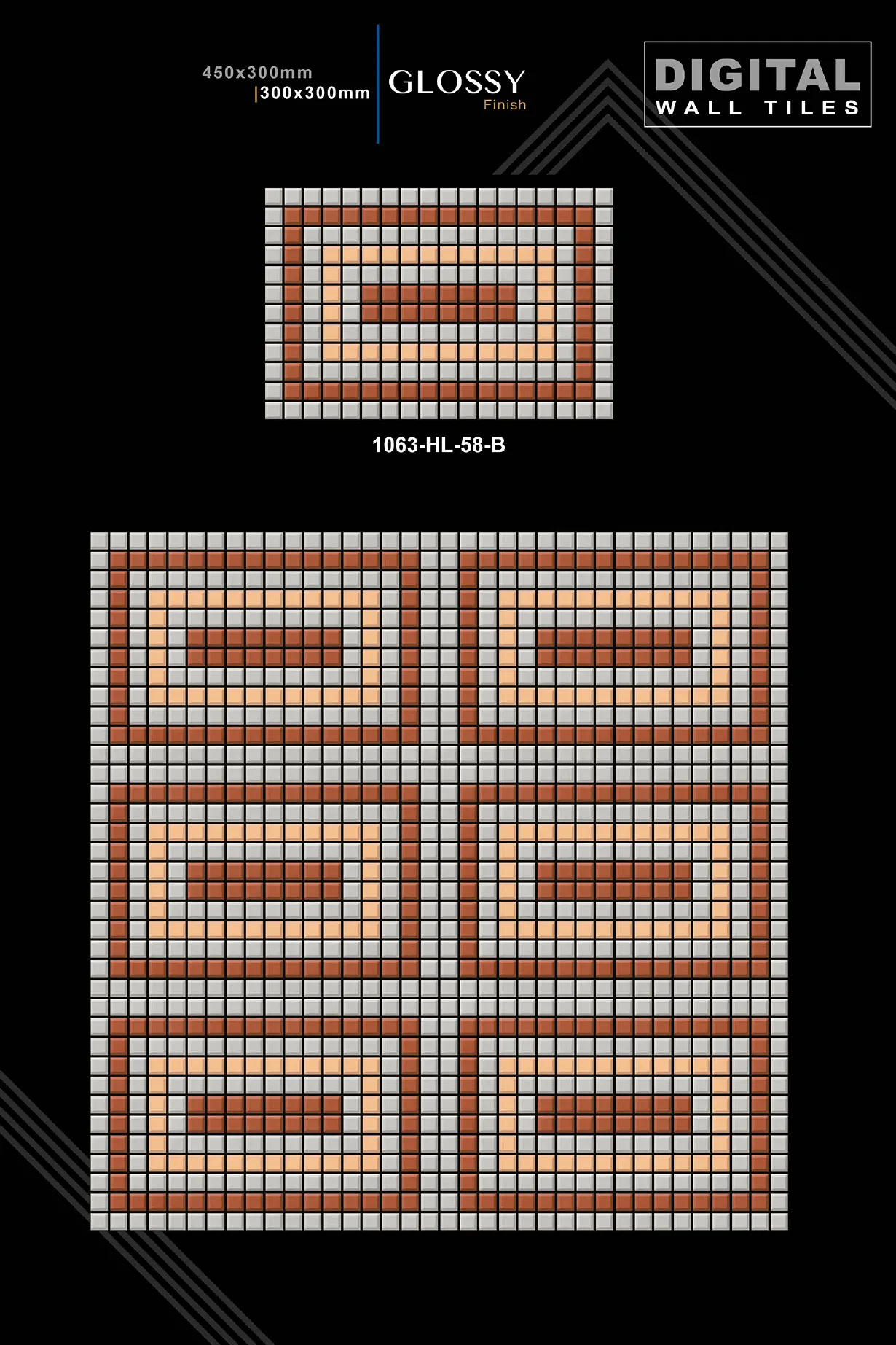 12 X 18 New Piller - Design 12 - 300x450mm Pillar