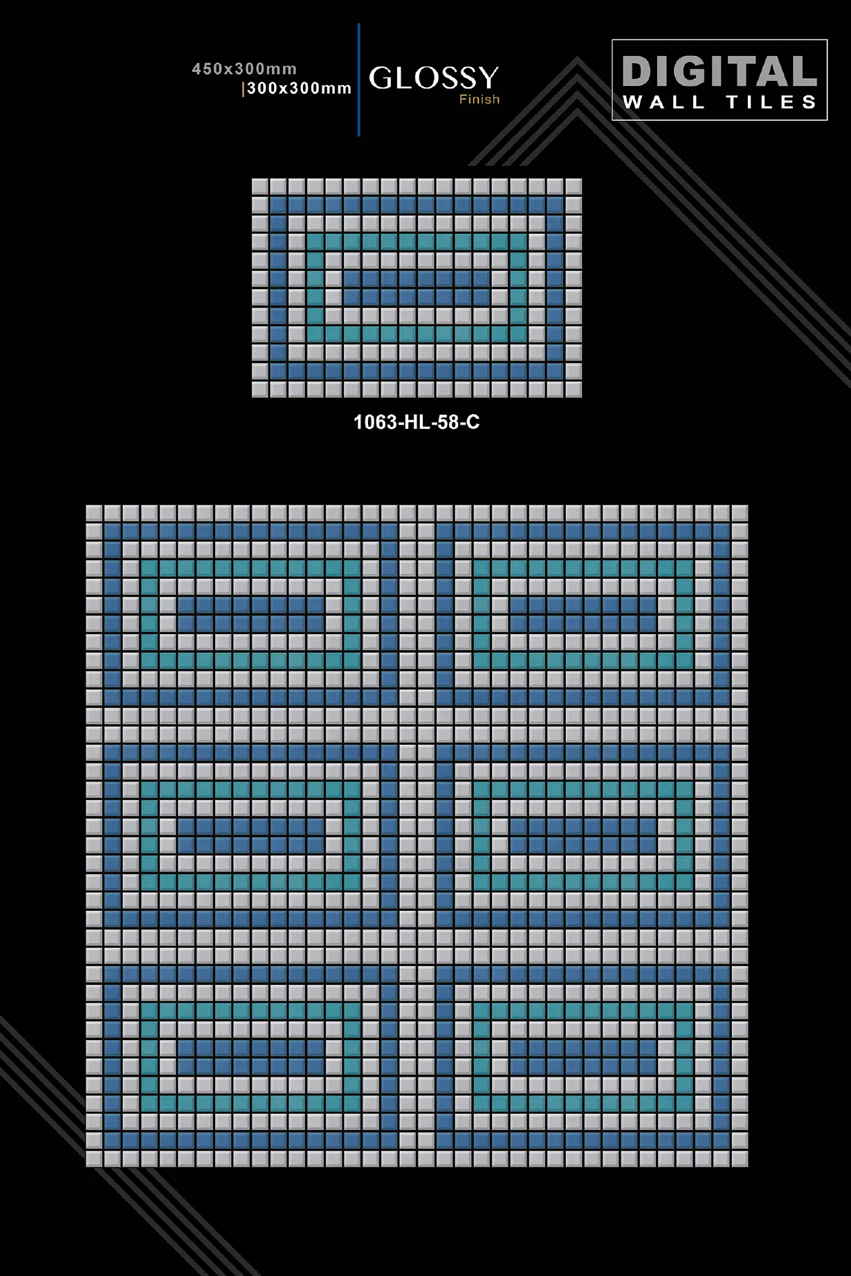 12 X 18 New Piller - Design 13 - 300x450mm Pillar