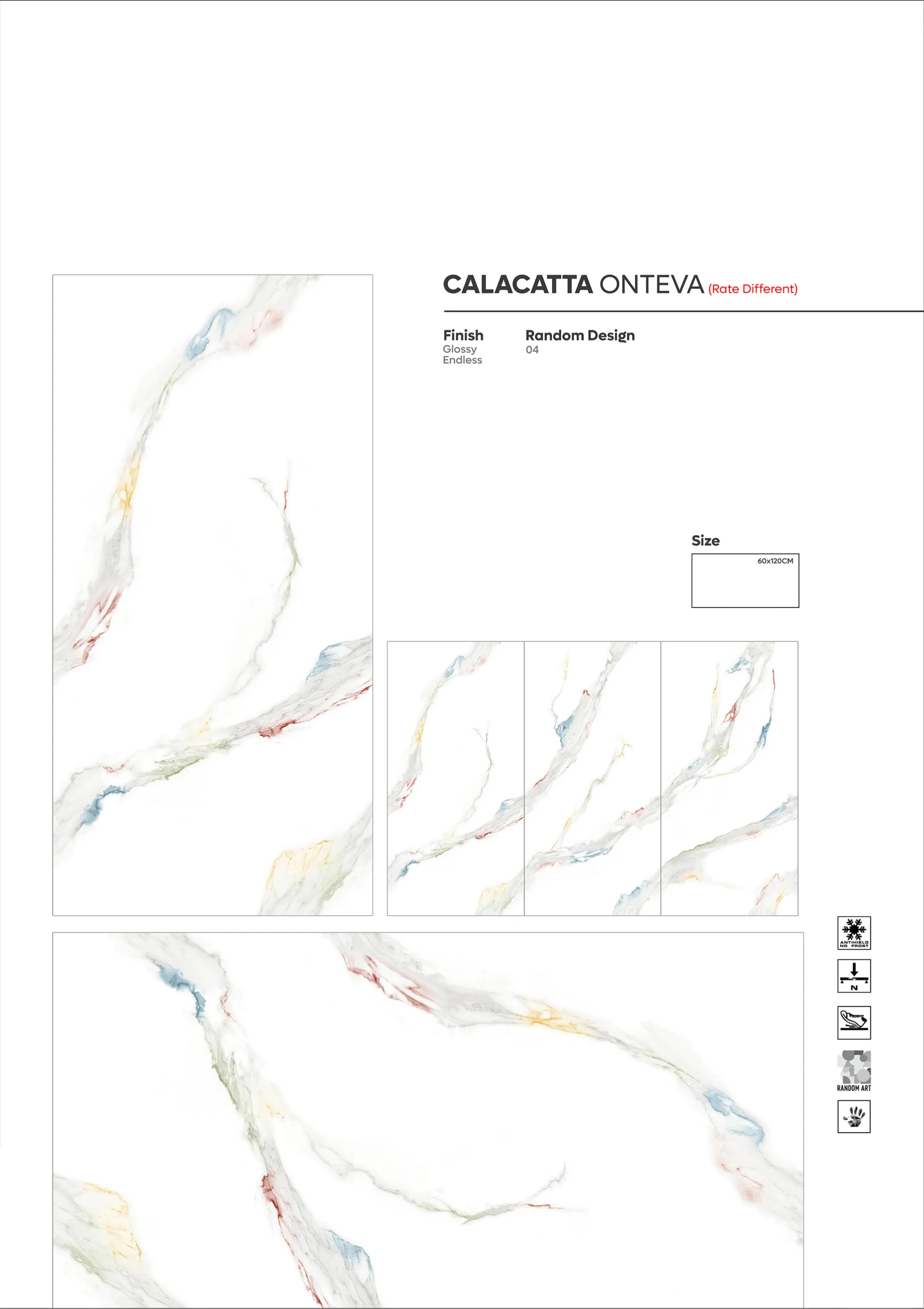 2X4 - new - Design 4 - 600x1200mm Glossy