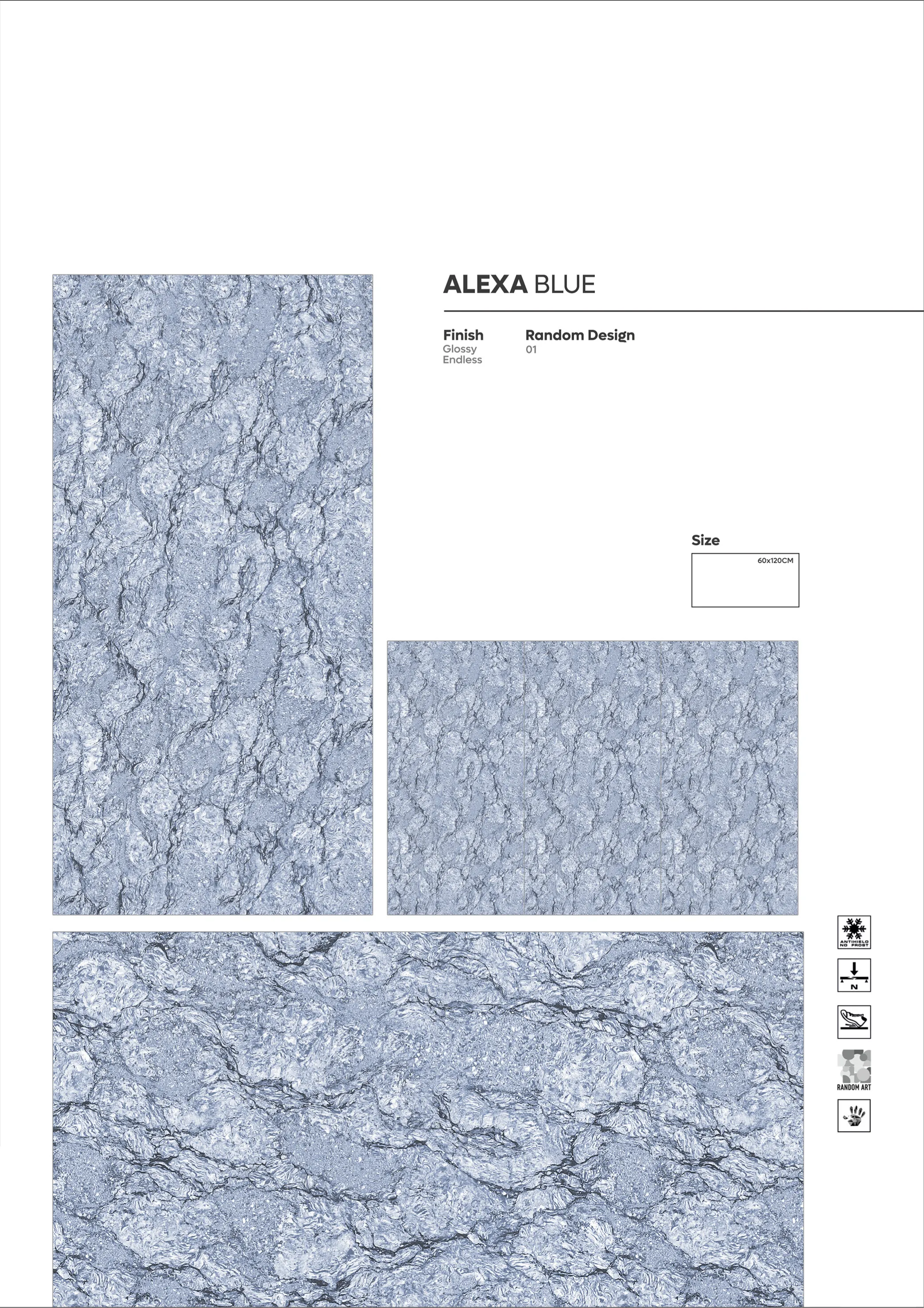 2X4 - new - Design 16 - 600x1200mm Glossy