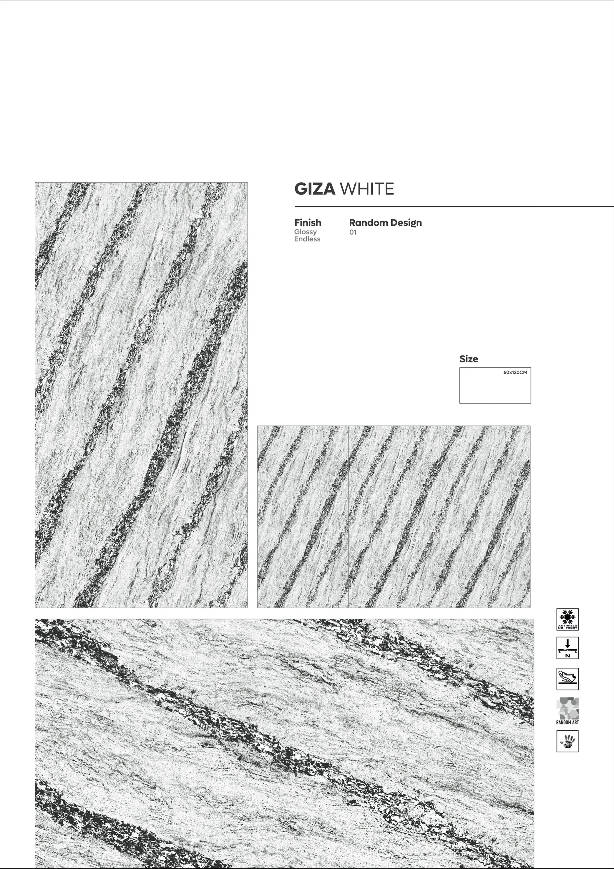 2X4 - new - Design 18 - 600x1200mm Glossy
