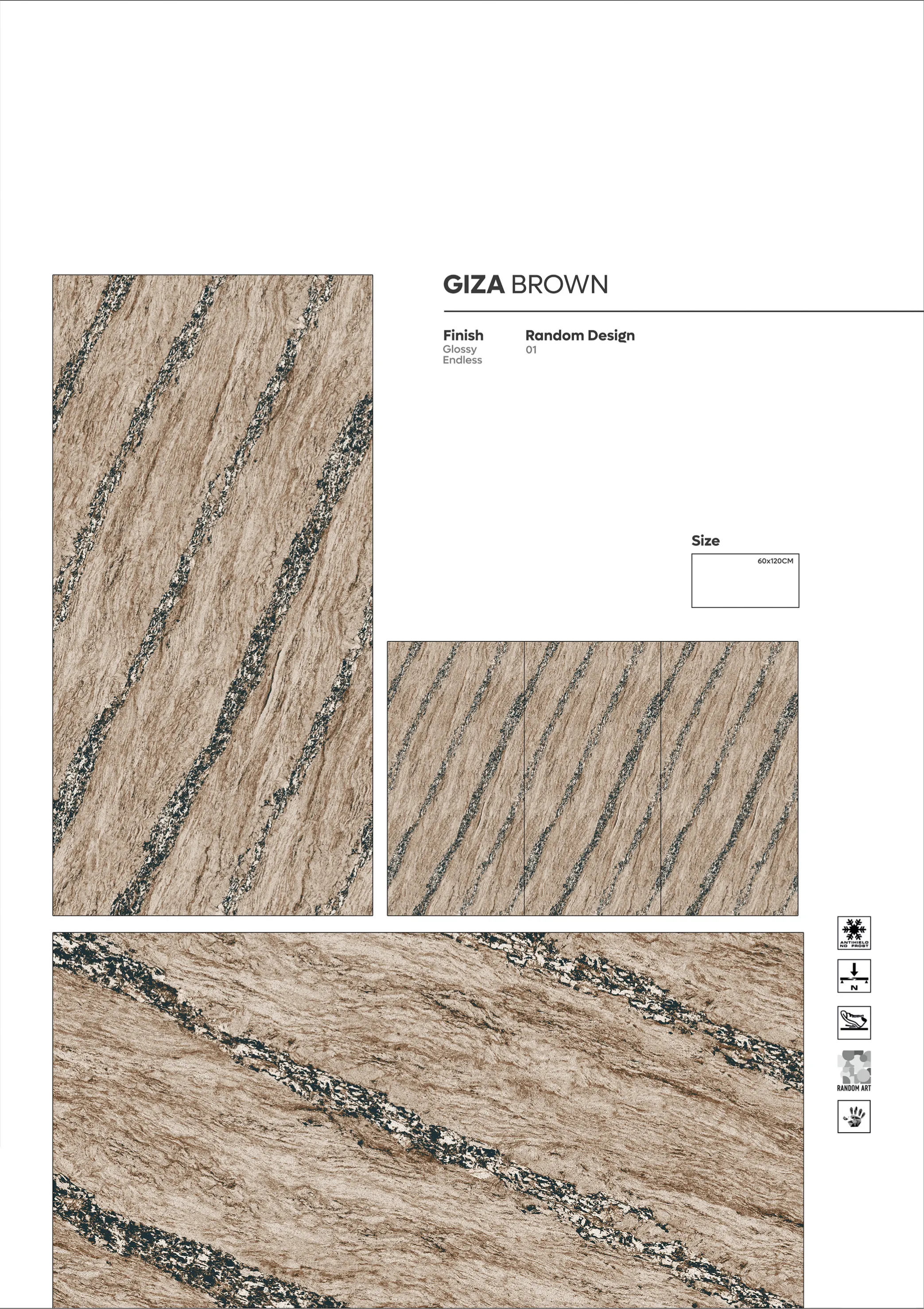 2X4 - new - Design 19 - 600x1200mm Glossy