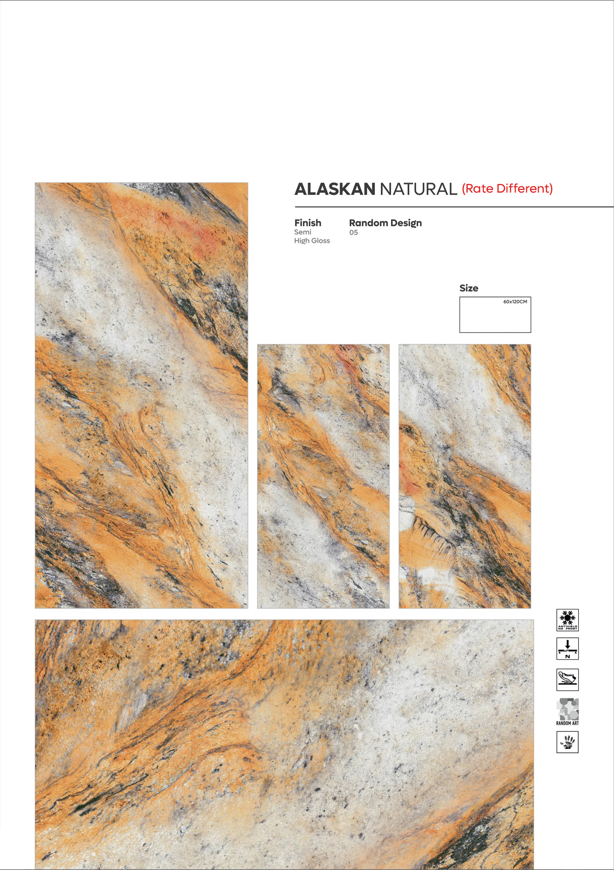 2X4 - new - Design 22 - 600x1200mm Glossy