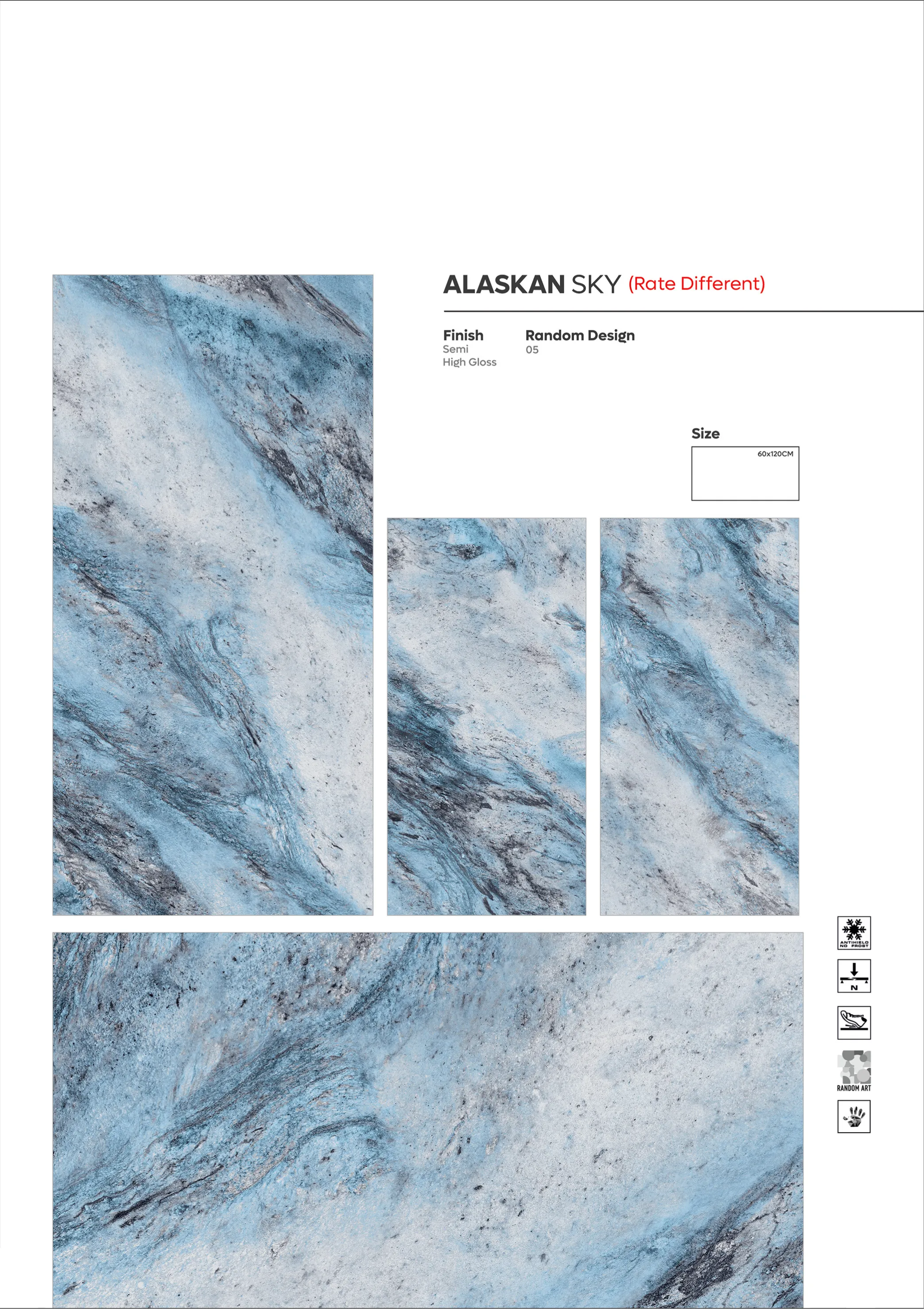 2X4 - new - Design 23 - 600x1200mm Glossy