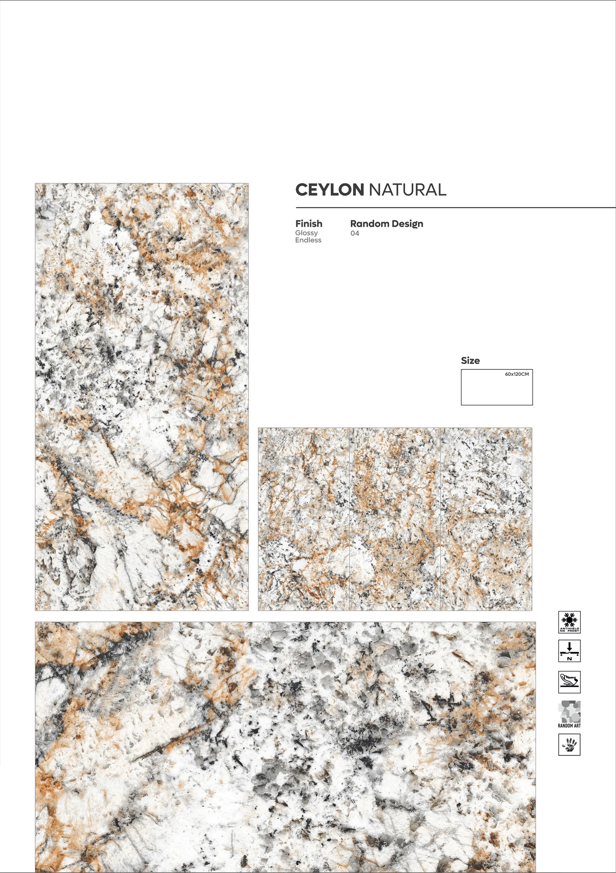 2X4 - new - Design 26 - 600x1200mm Glossy