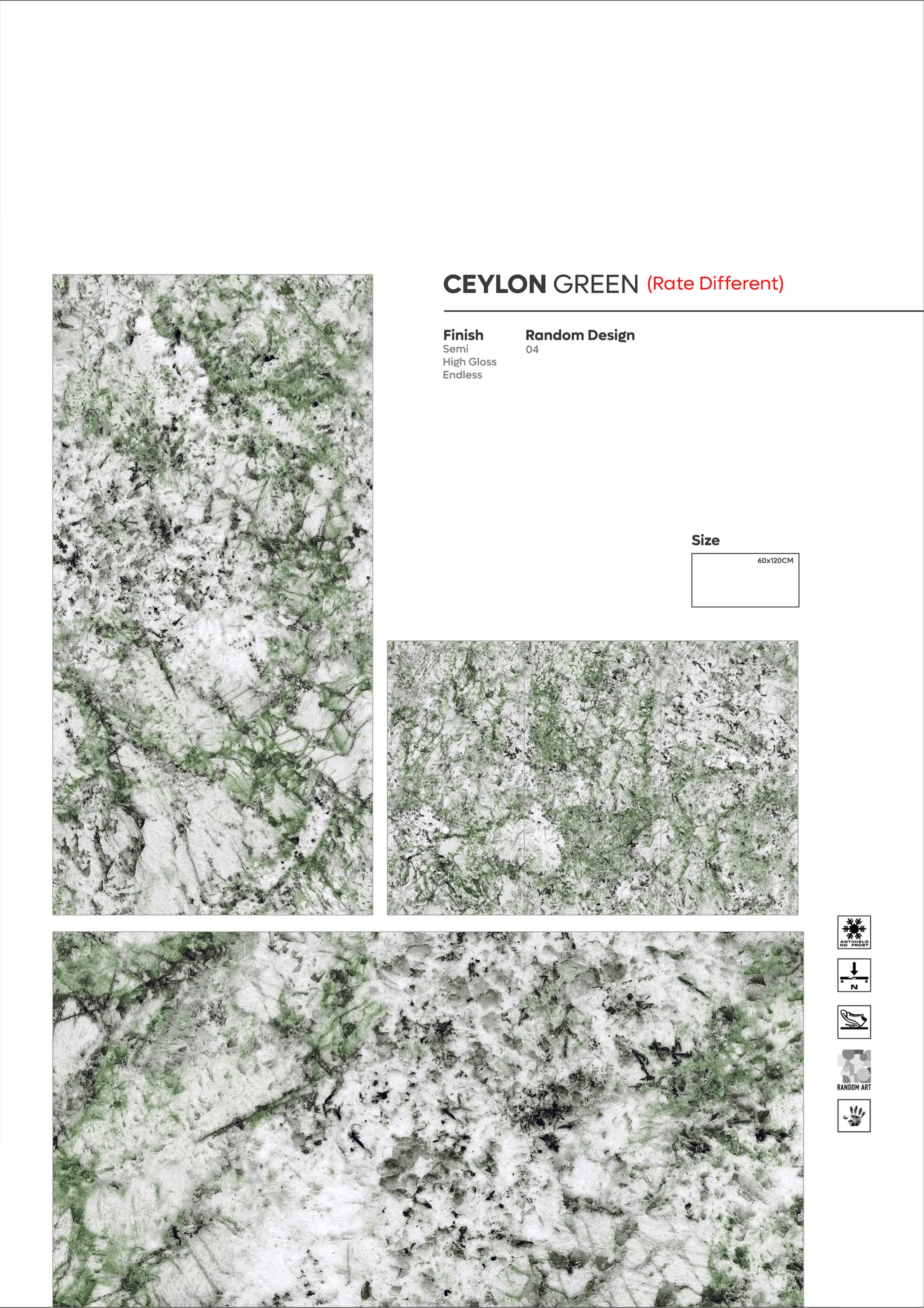 2X4 - new - Design 27 - 600x1200mm Glossy