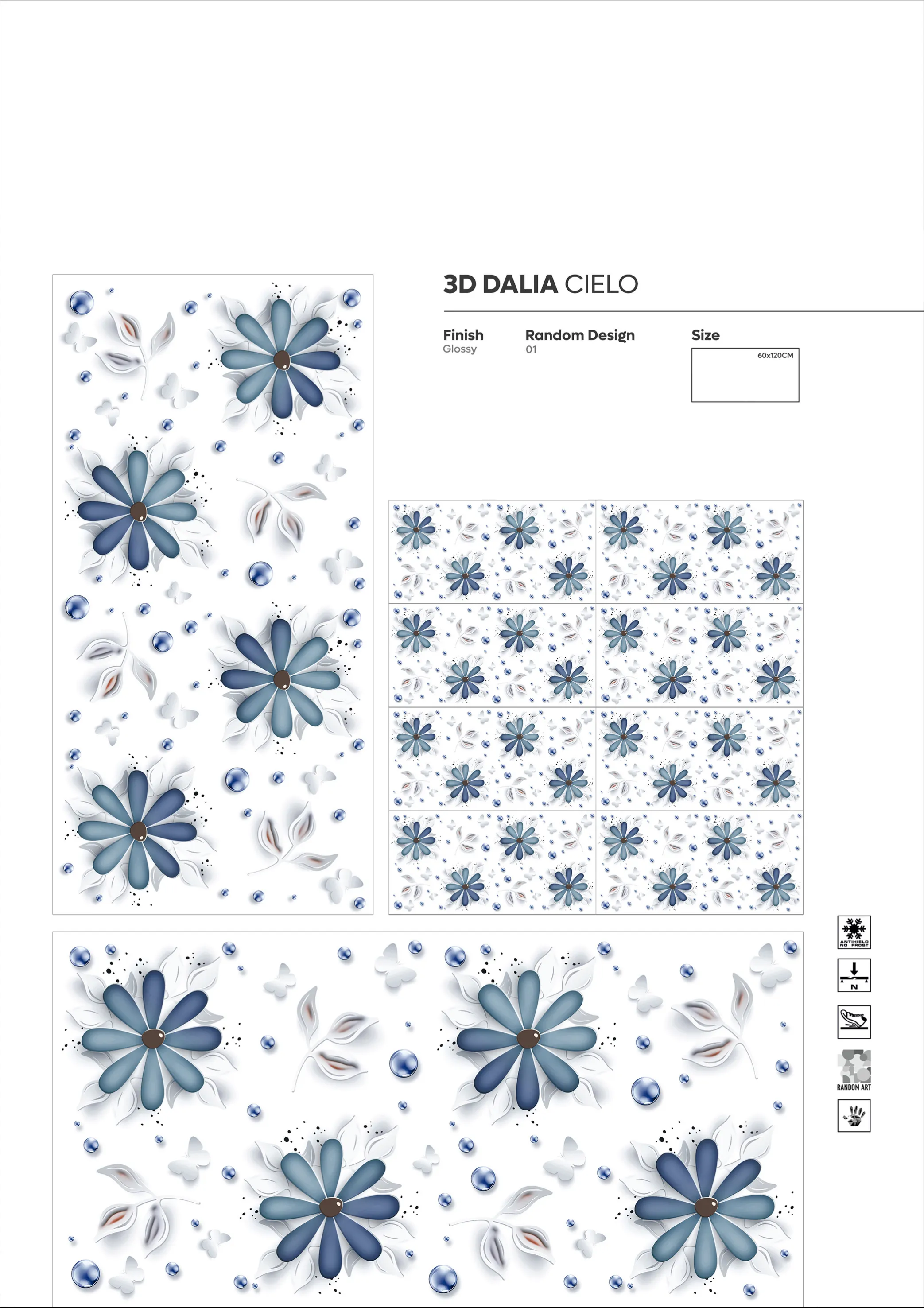 2X4 - new - Design 51 - 600x1200mm Glossy