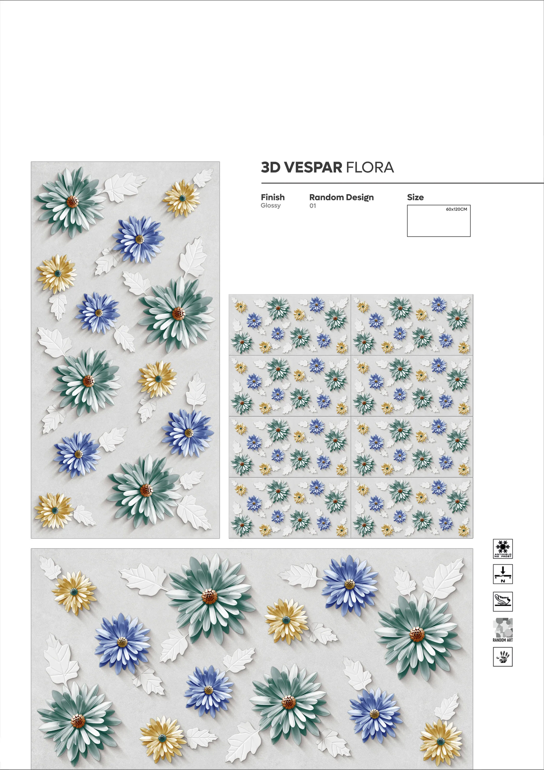 2X4 - new - Design 60 - 600x1200mm Glossy
