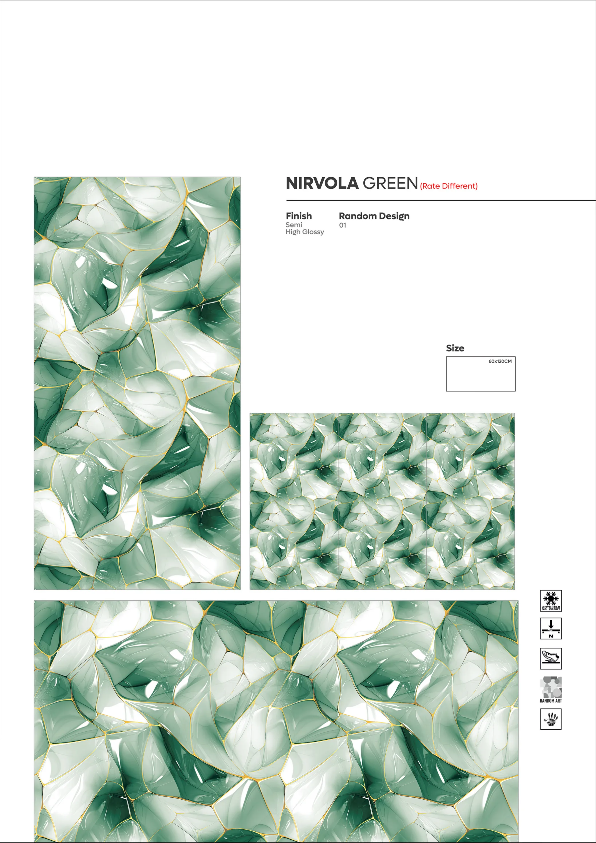 2X4 - new - Design 69 - 600x1200mm Glossy