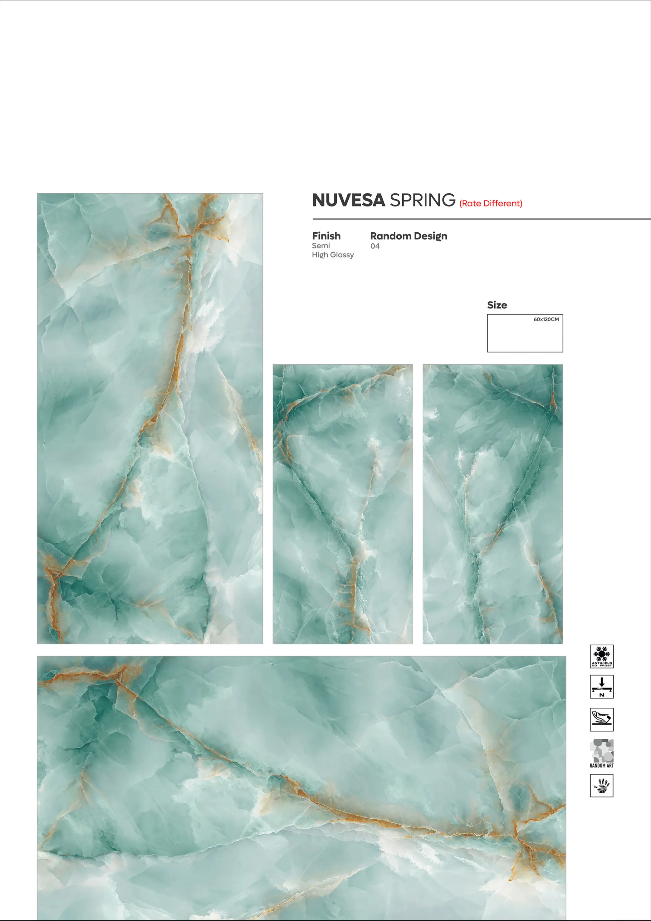 2X4 - new - Design 79 - 600x1200mm Glossy