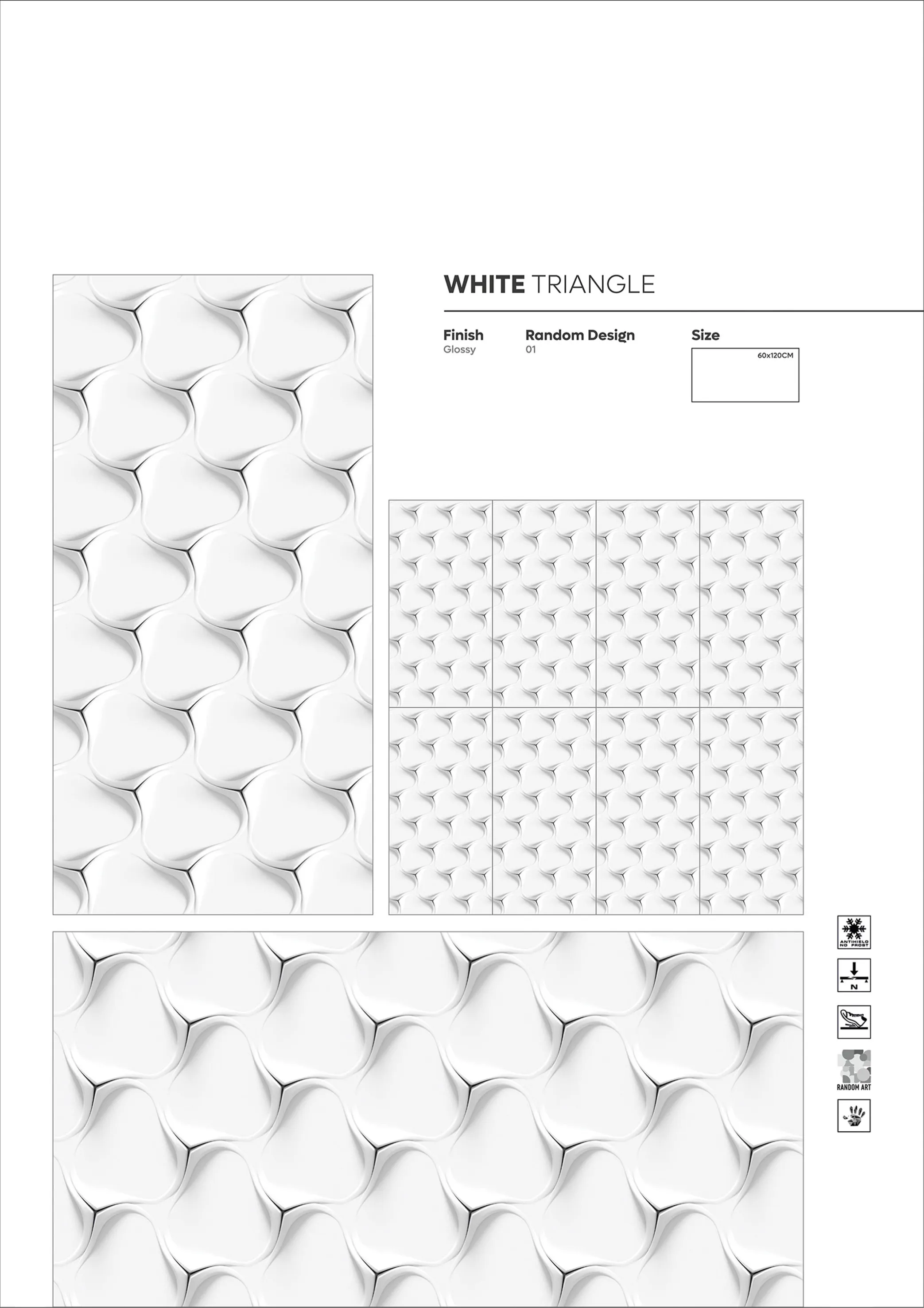 BOOK MATCH AND 3D - Design 14 - 600x1200mm Bookmatch