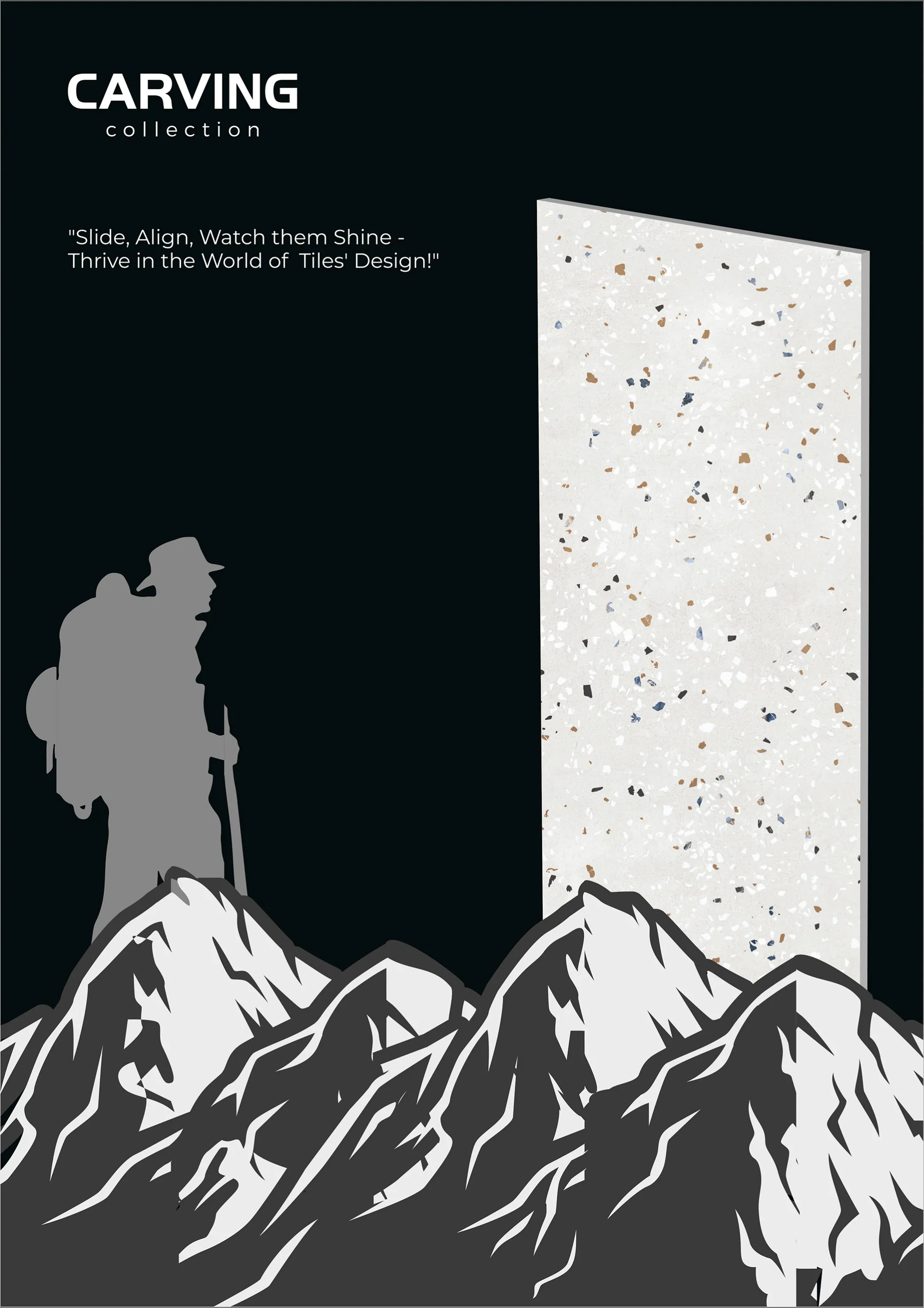 CARVIN SERIES - Design 2 - 600x1200mm Carving