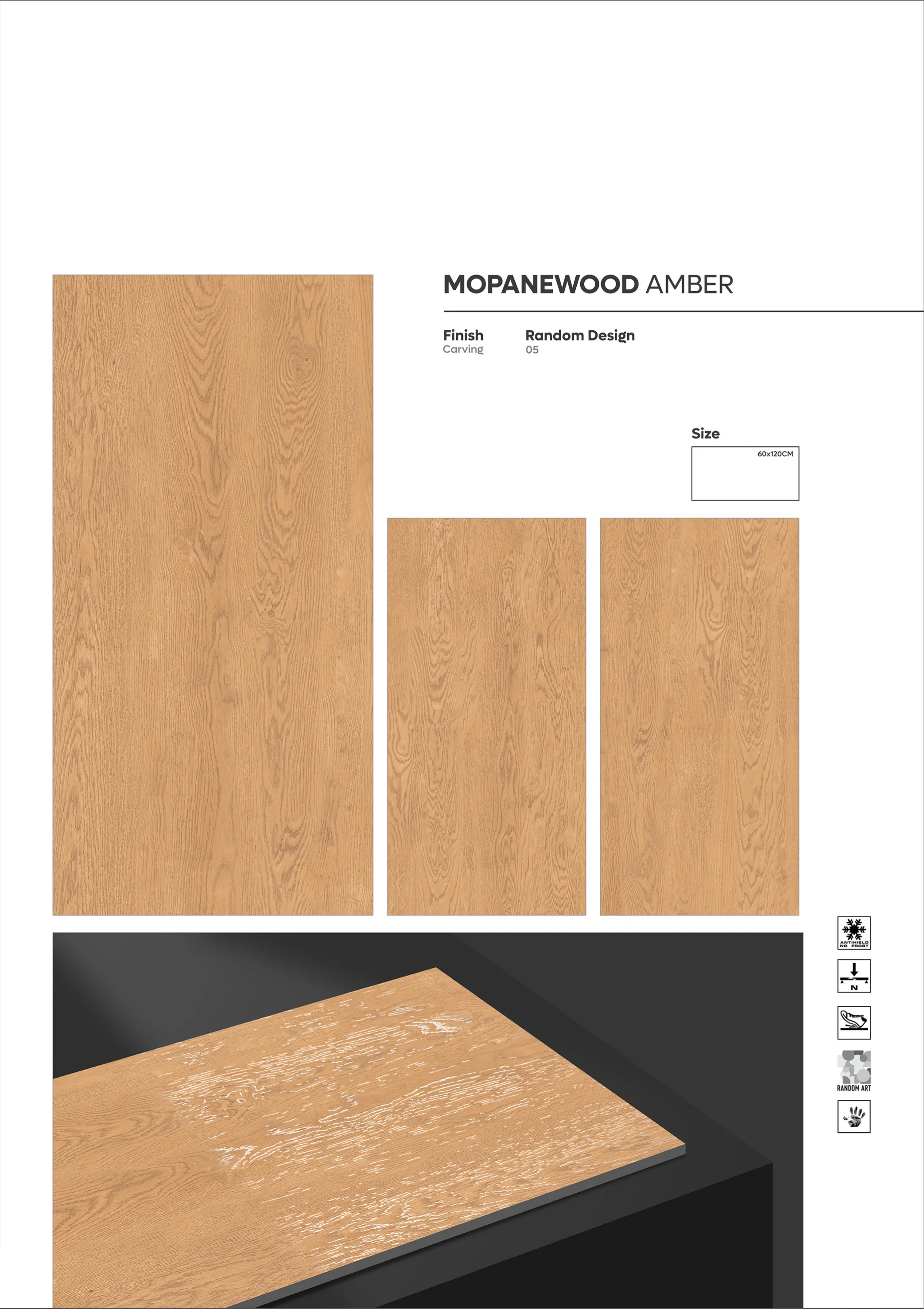 CARVIN SERIES - Design 3 - 600x1200mm Carving