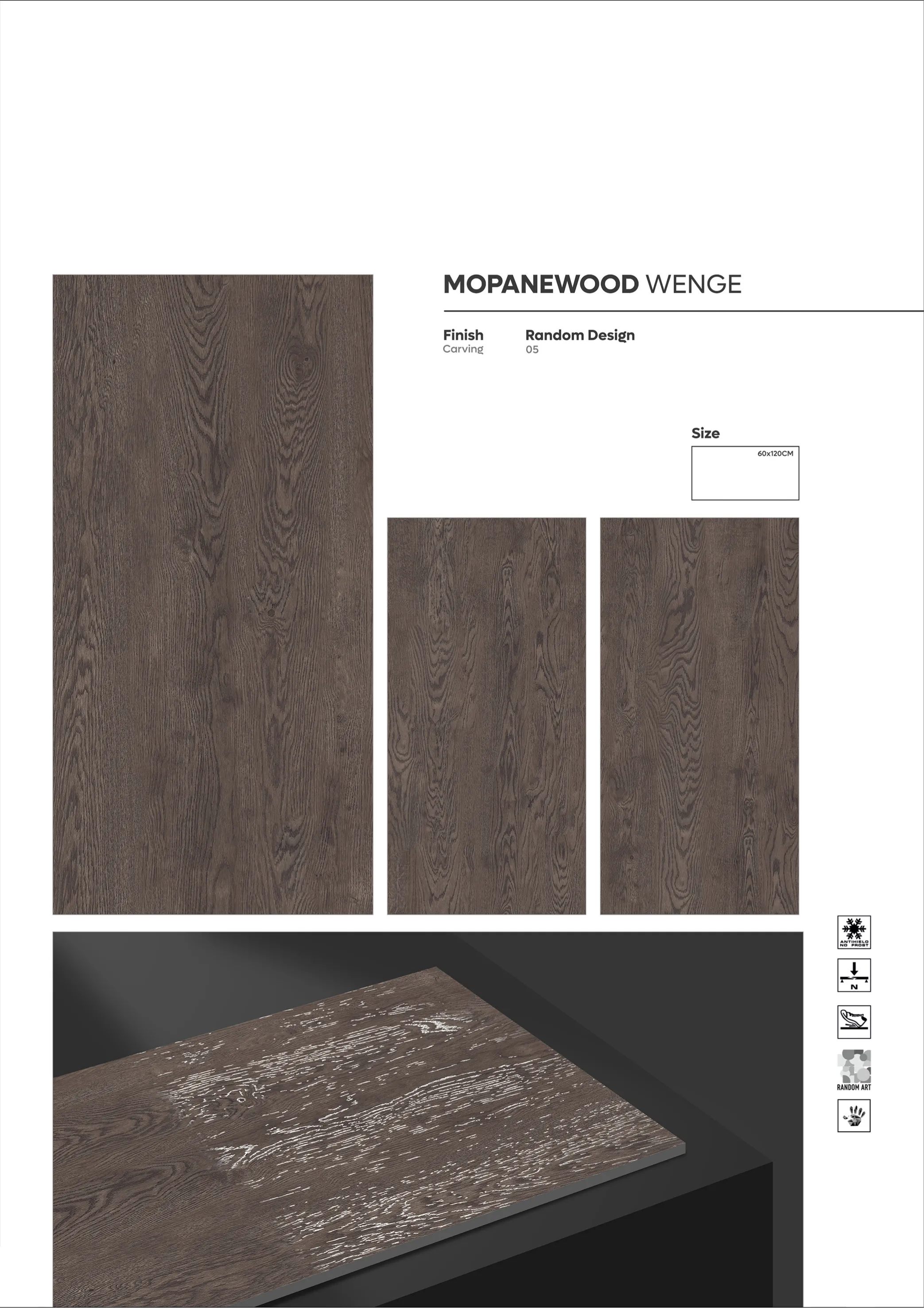 CARVIN SERIES - Design 5 - 600x1200mm Carving