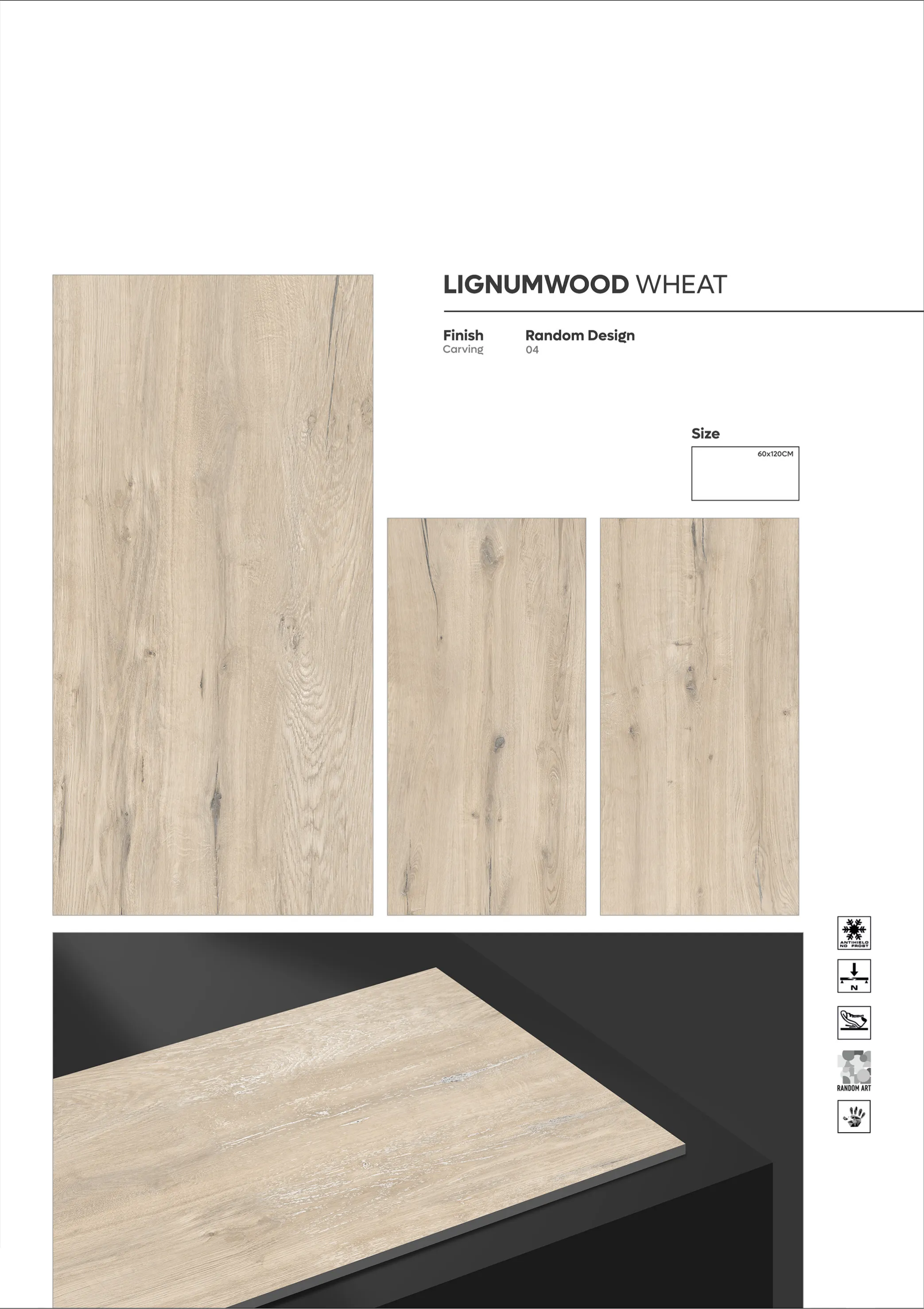 CARVIN SERIES - Design 9 - 600x1200mm Carving