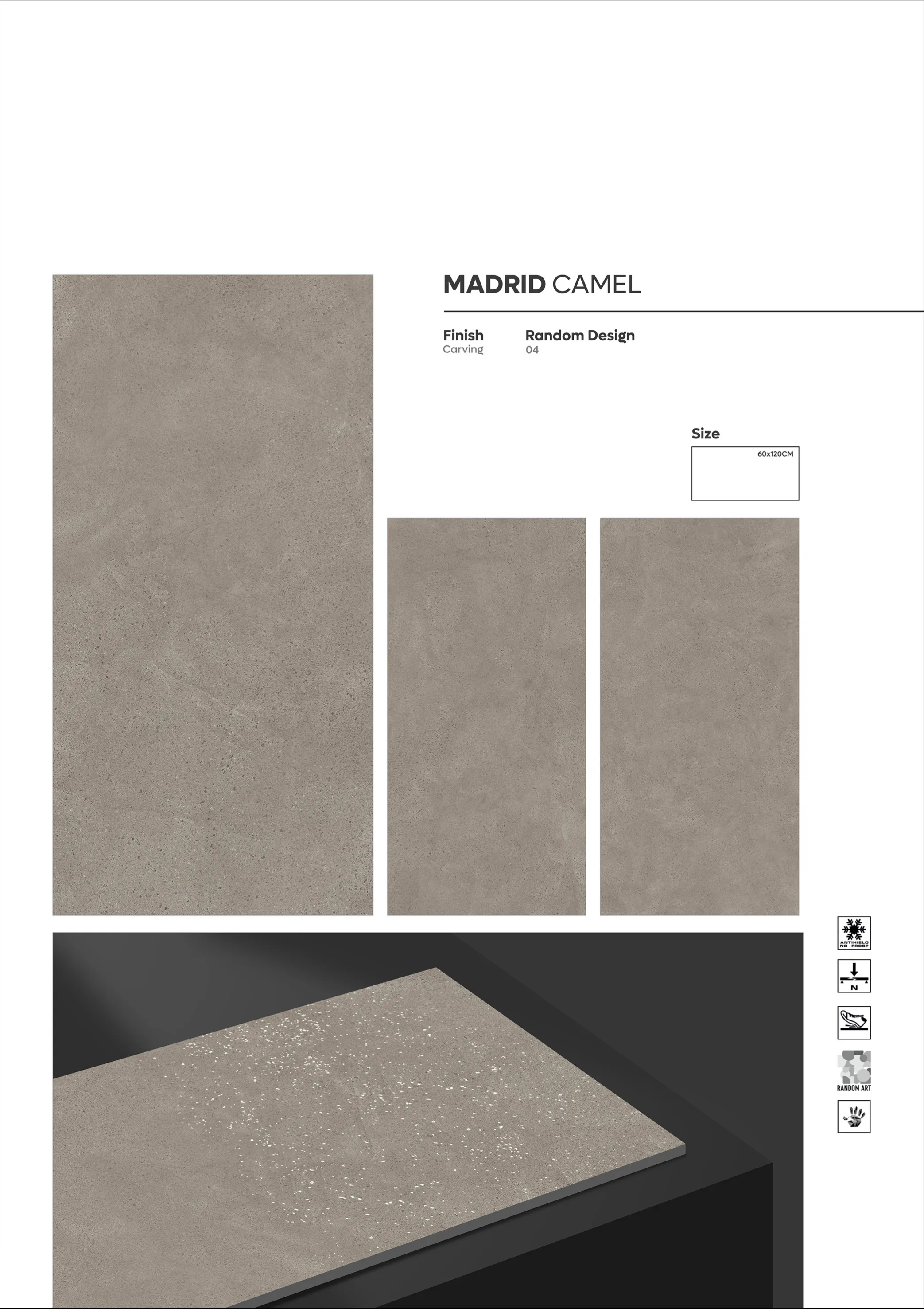 CARVIN SERIES - Design 15 - 600x1200mm Carving