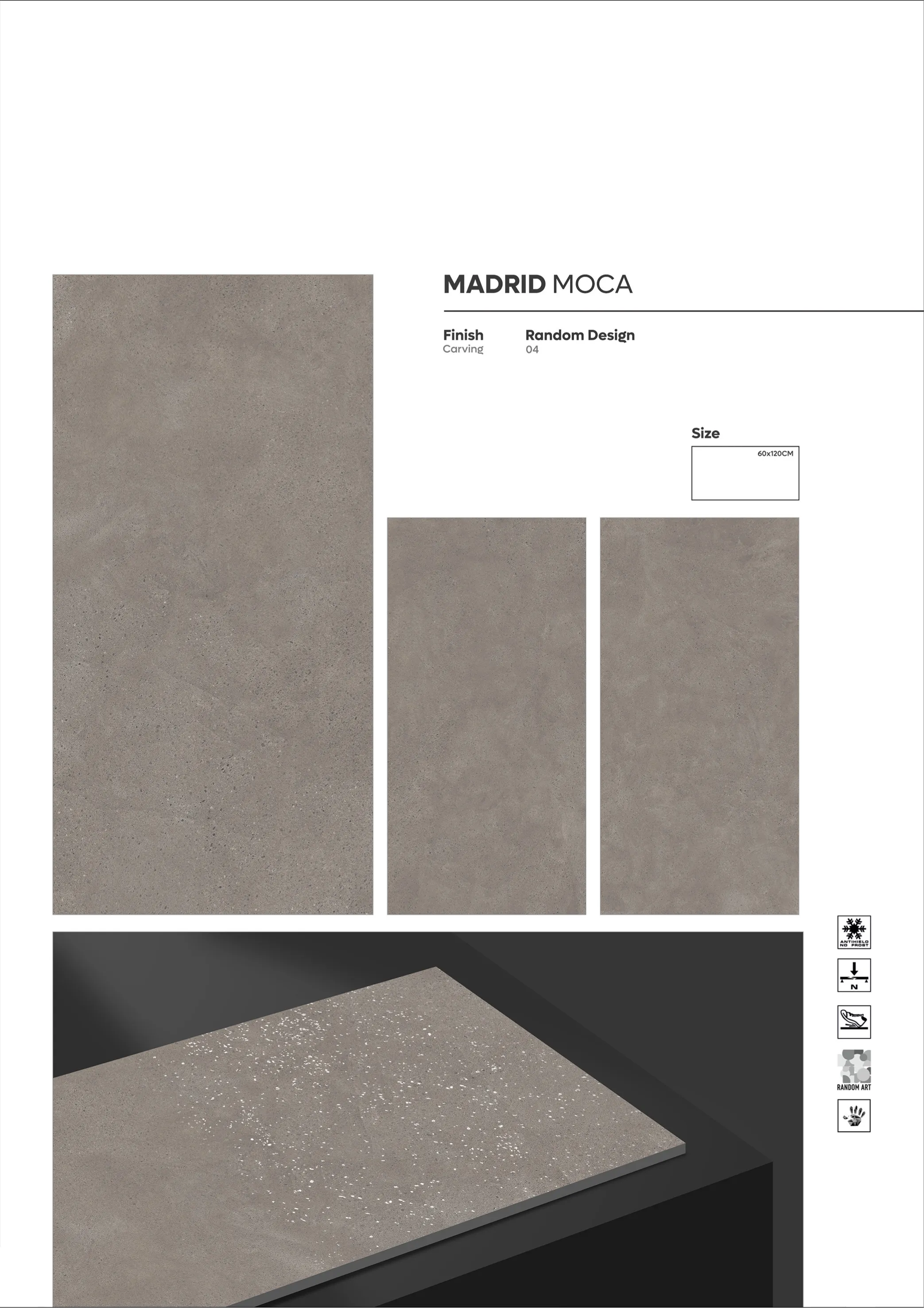 CARVIN SERIES - Design 16 - 600x1200mm Carving
