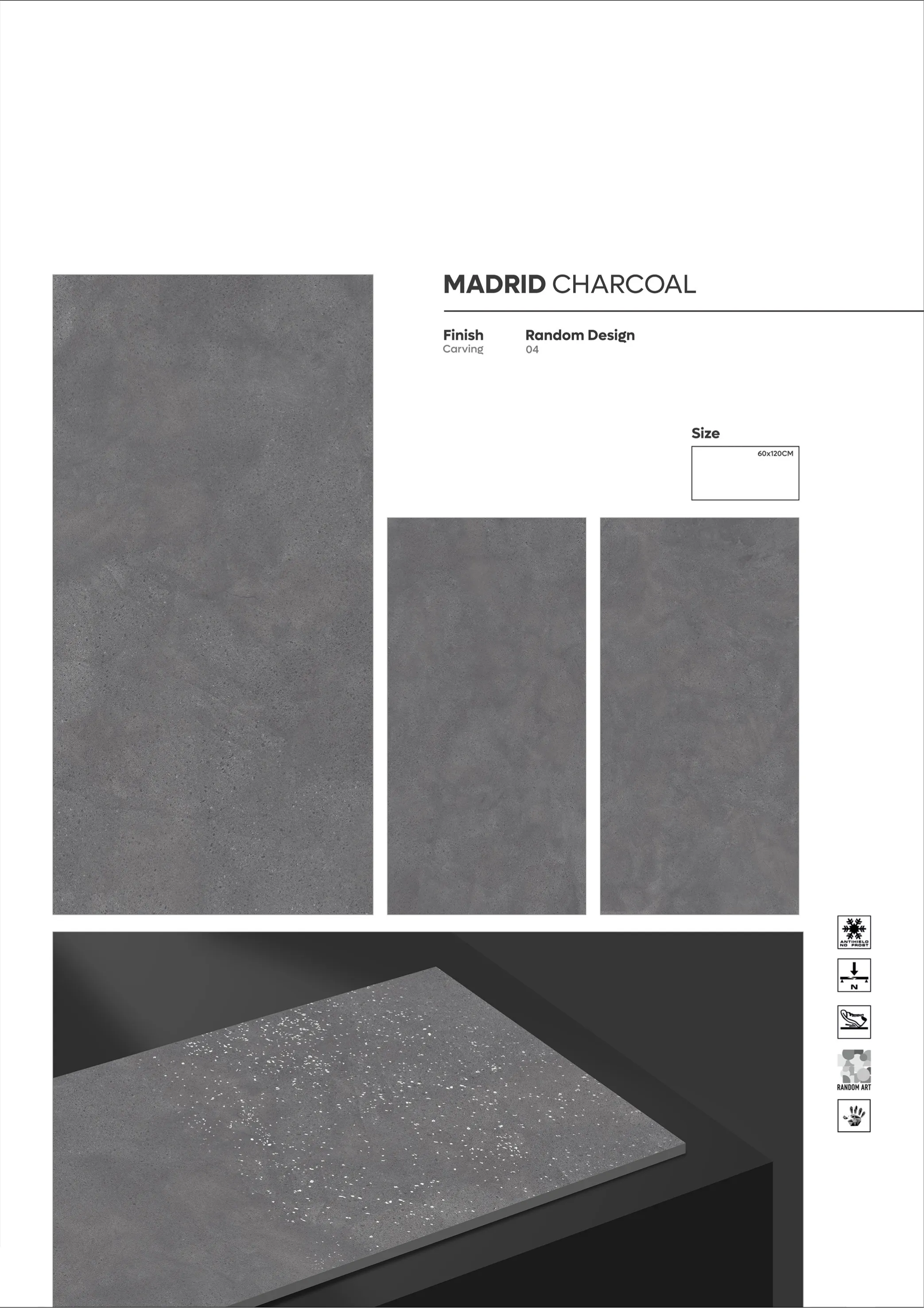 CARVIN SERIES - Design 17 - 600x1200mm Carving