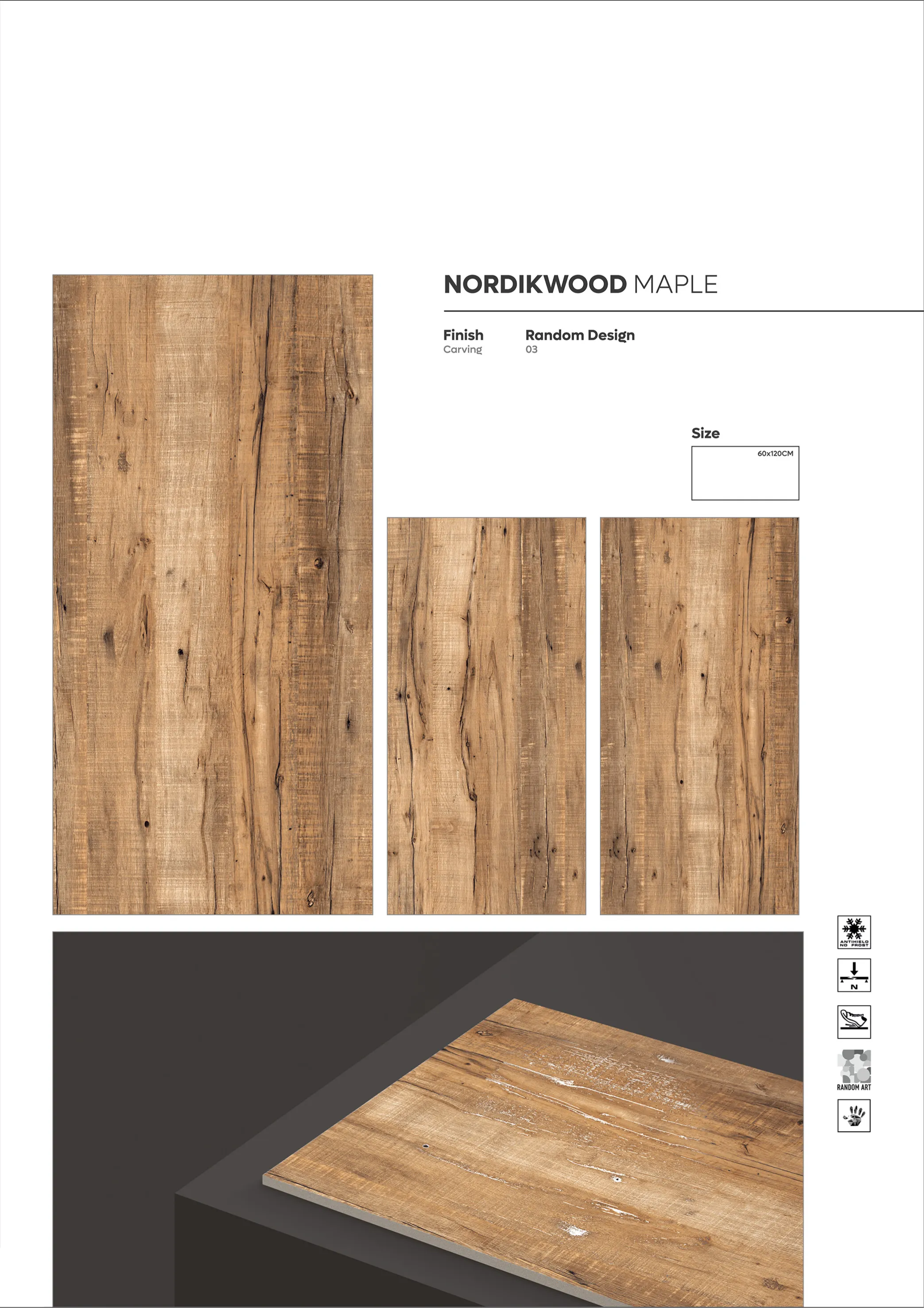 CARVIN SERIES - Design 24 - 600x1200mm Carving