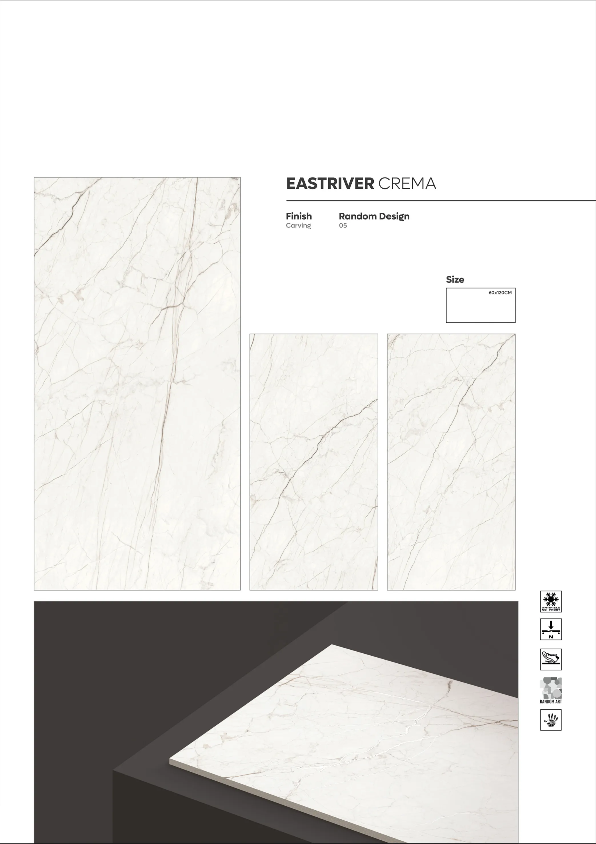 CARVIN SERIES - Design 51 - 600x1200mm Carving