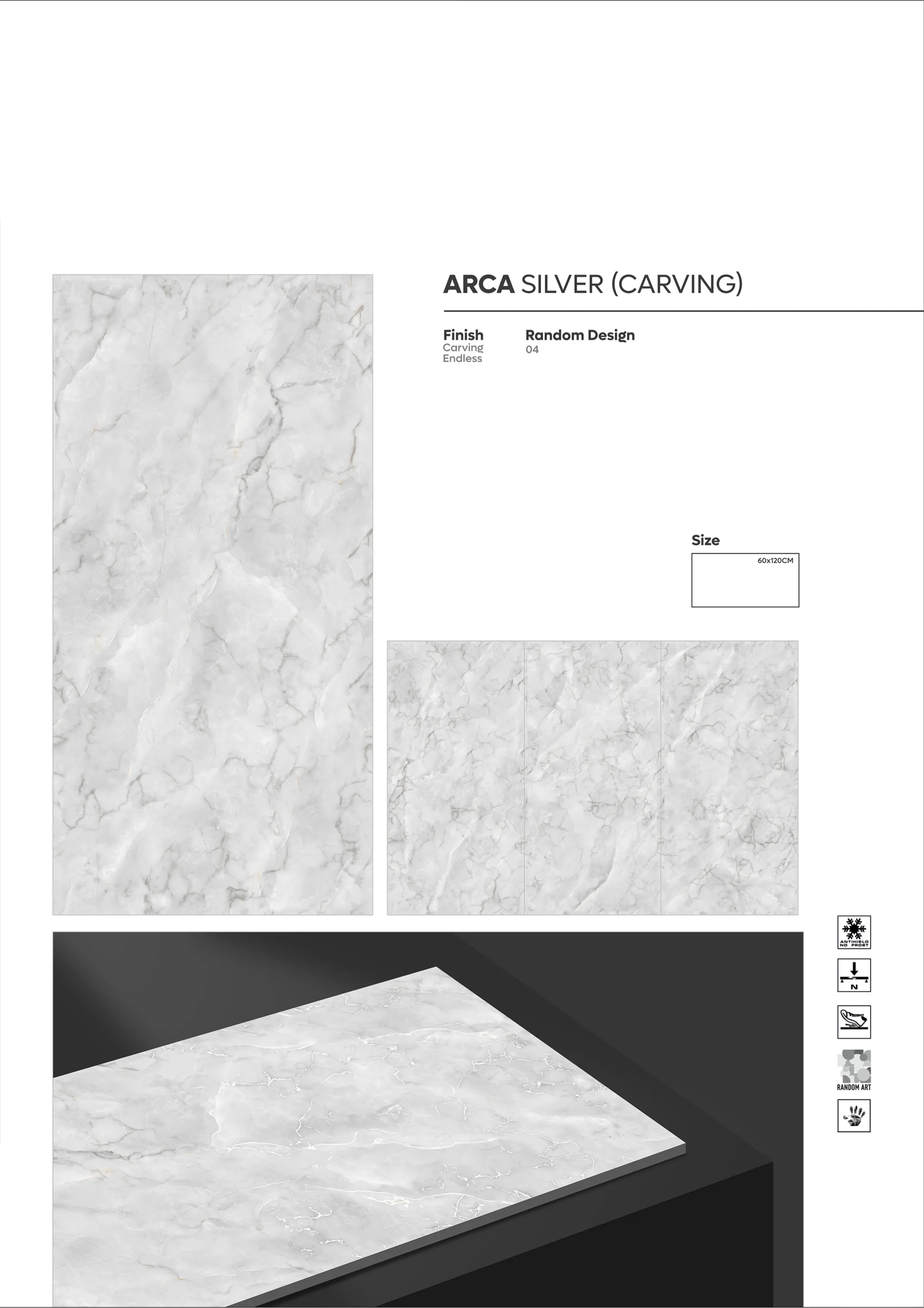 CARVING ENDLESS - Design 4 - 600x1200mm Carving