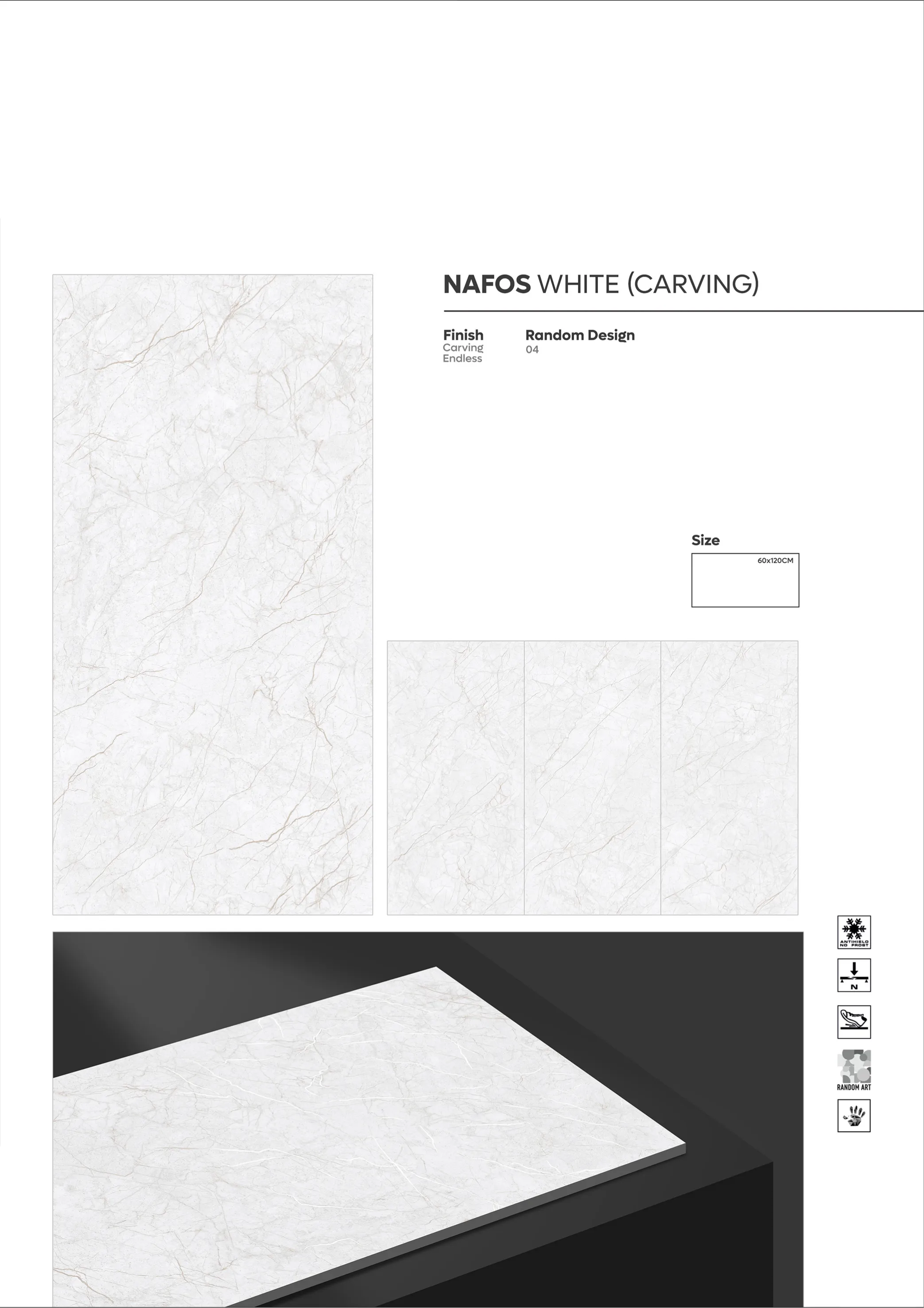 CARVING ENDLESS - Design 22 - 600x1200mm Carving