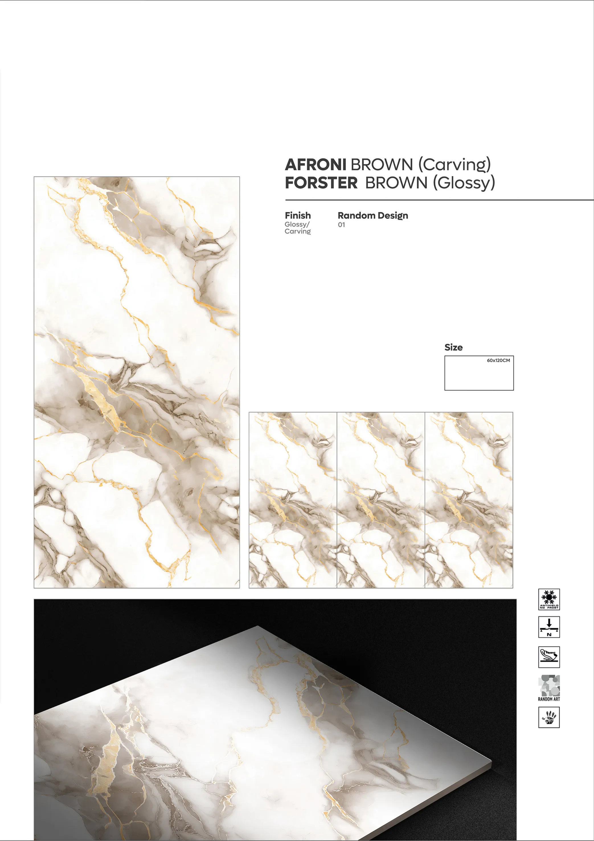 CARVING ENDLESS - Design 34 - 600x1200mm Carving