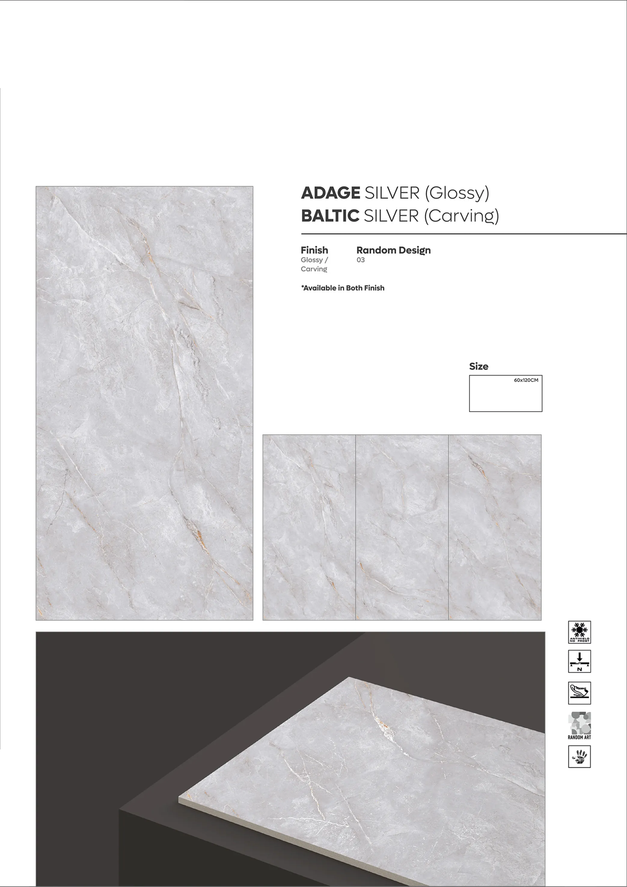 CARVING ENDLESS - Design 48 - 600x1200mm Carving