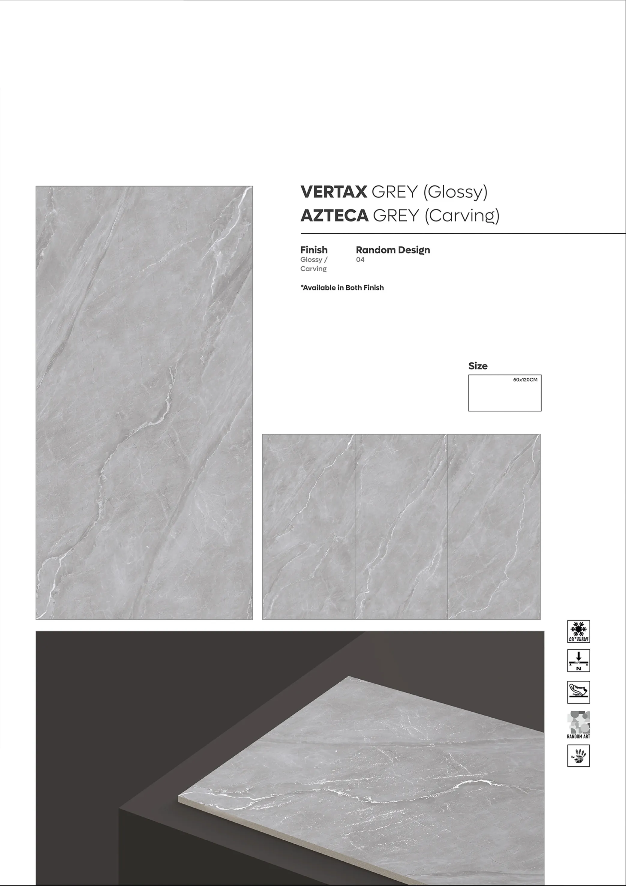 CARVING ENDLESS - Design 49 - 600x1200mm Carving
