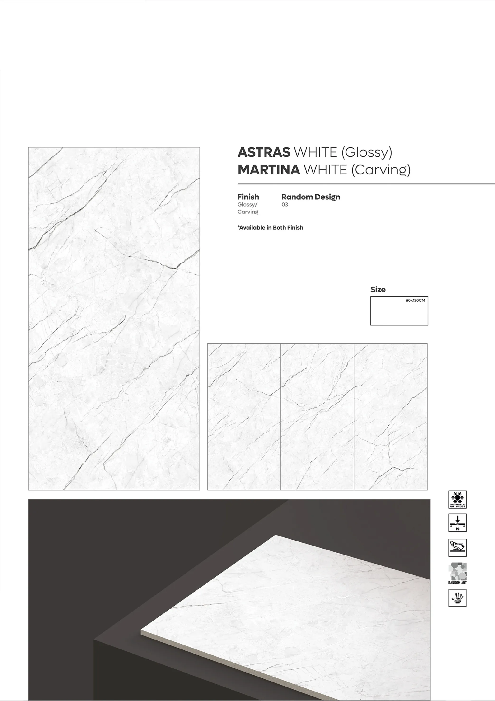 CARVING ENDLESS - Design 55 - 600x1200mm Carving