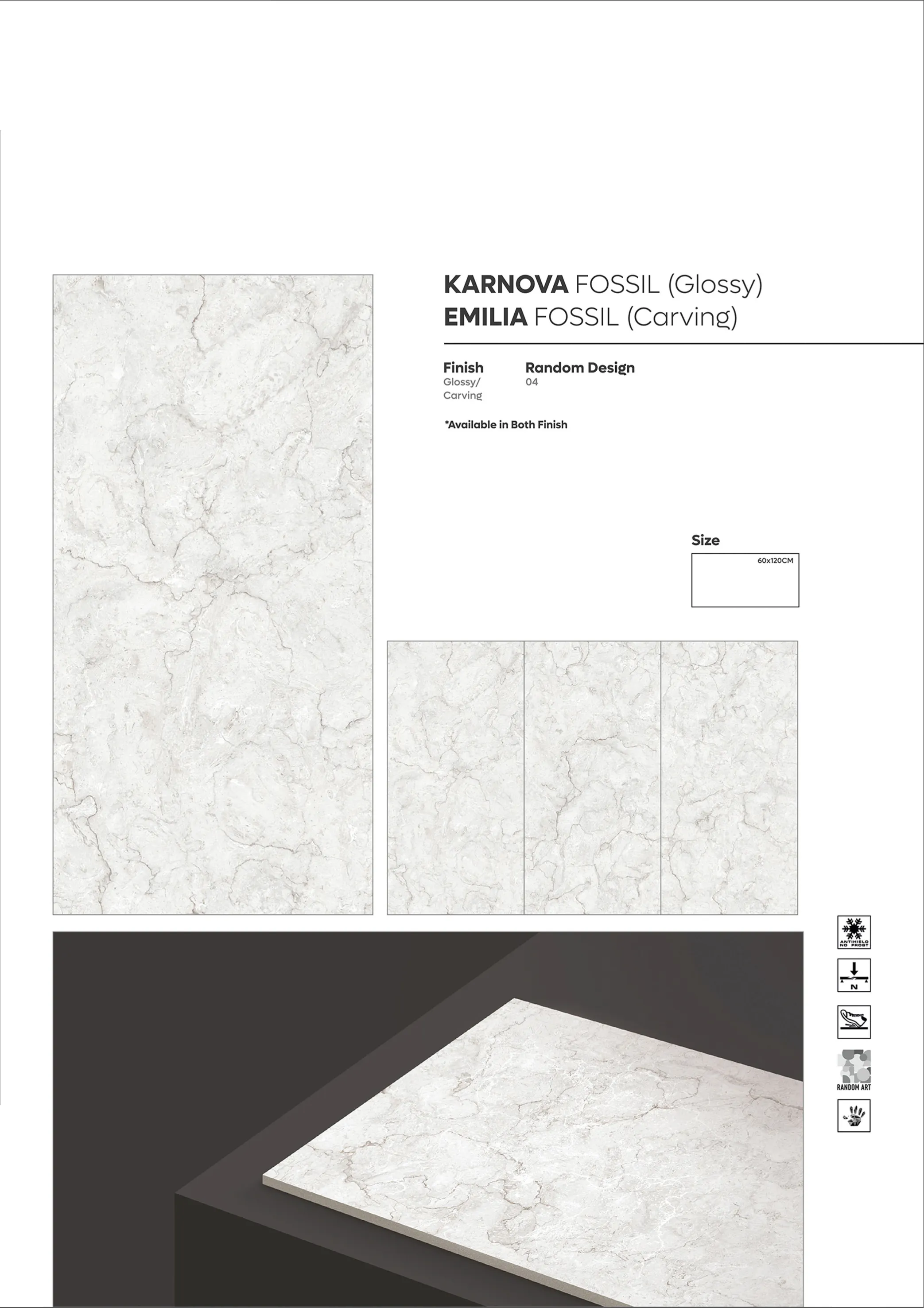 CARVING ENDLESS - Design 59 - 600x1200mm Carving