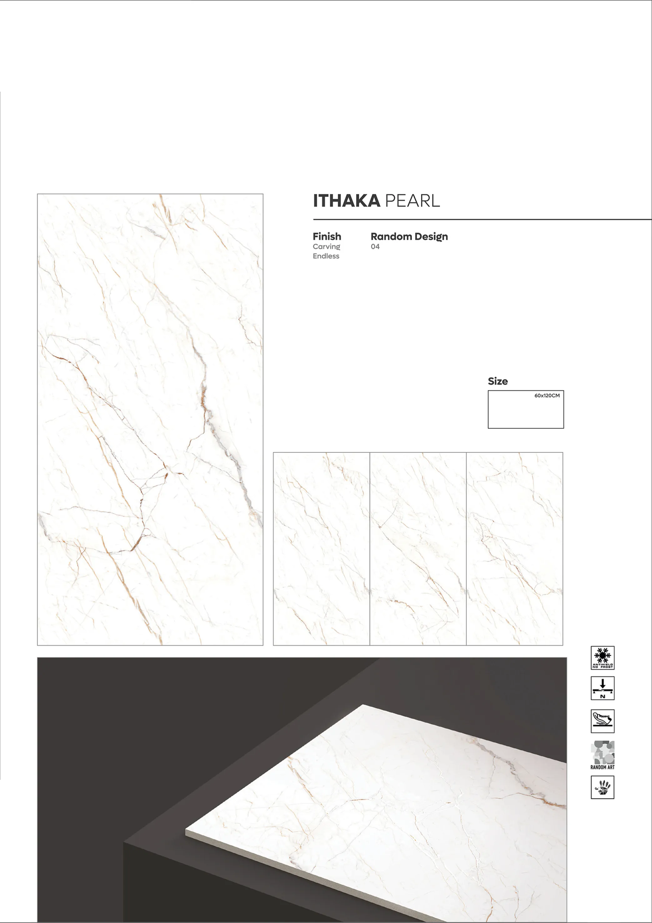 CARVING ENDLESS - Design 71 - 600x1200mm Carving