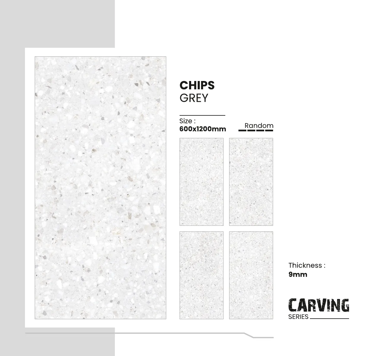 Carving Series Catalogue - Design 13 - 600x1200mm Carving