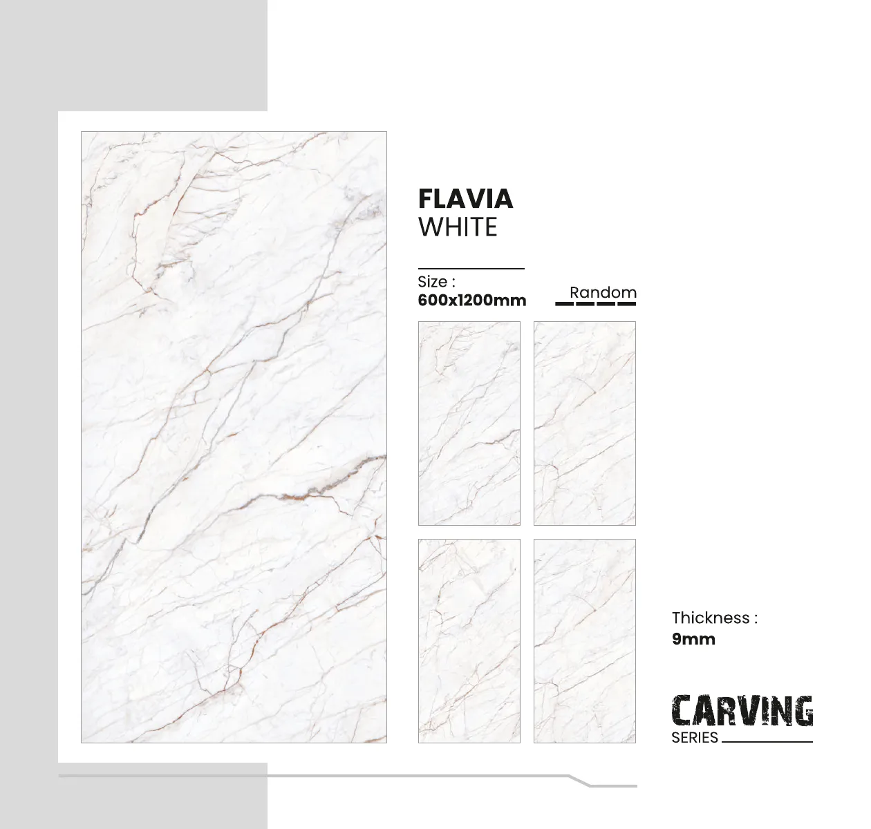 Carving Series Catalogue - Design 21 - 600x1200mm Carving