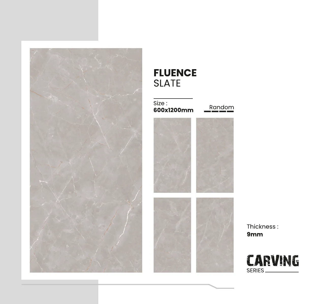 Carving Series Catalogue - Design 22 - 600x1200mm Carving