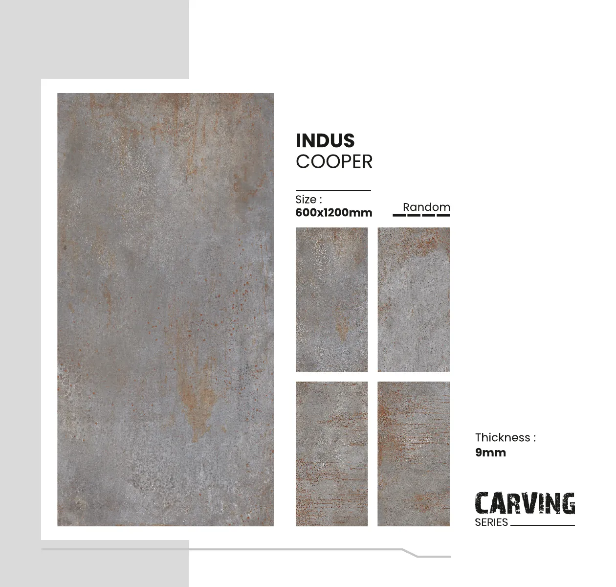 Carving Series Catalogue - Design 24 - 600x1200mm Carving