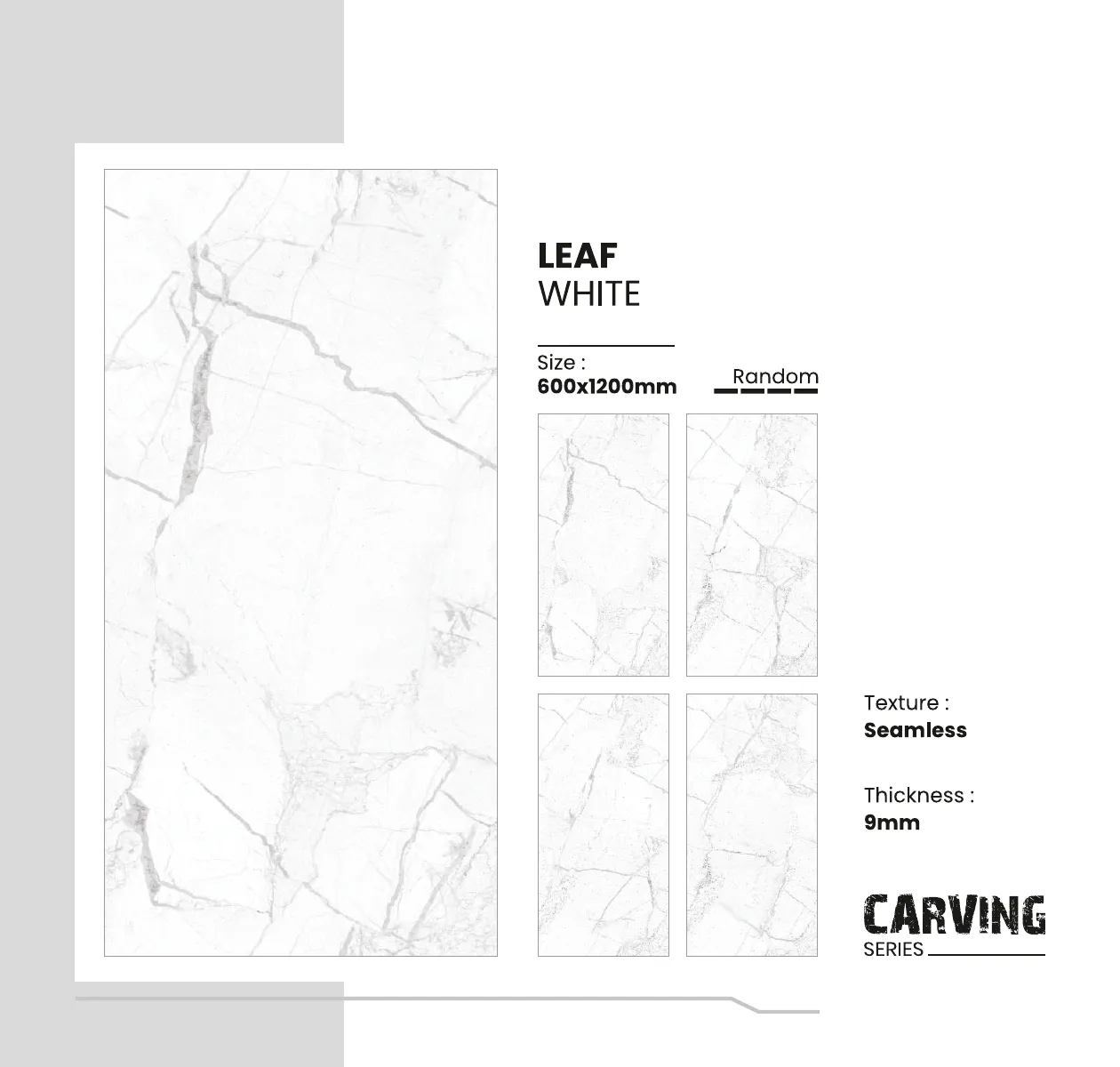 Carving Series Catalogue - Design 30 - 600x1200mm Carving