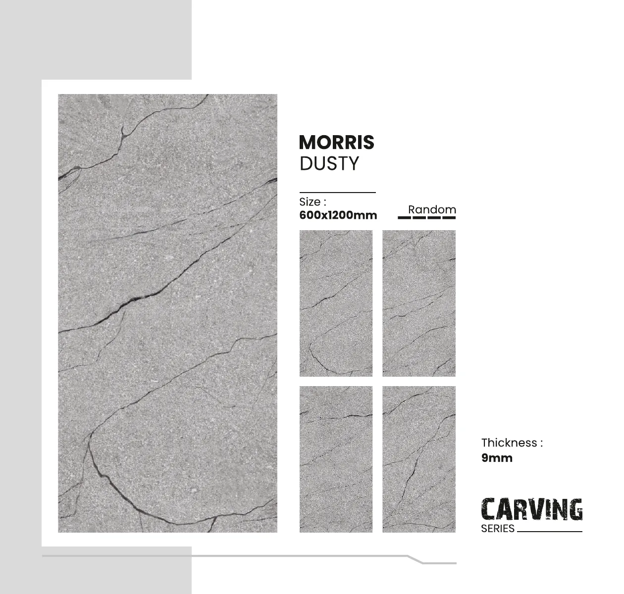 Carving Series Catalogue - Design 34 - 600x1200mm Carving