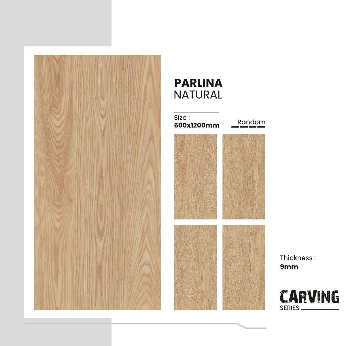 Carving Series Catalogue - Design 41 - 600x1200mm Carving