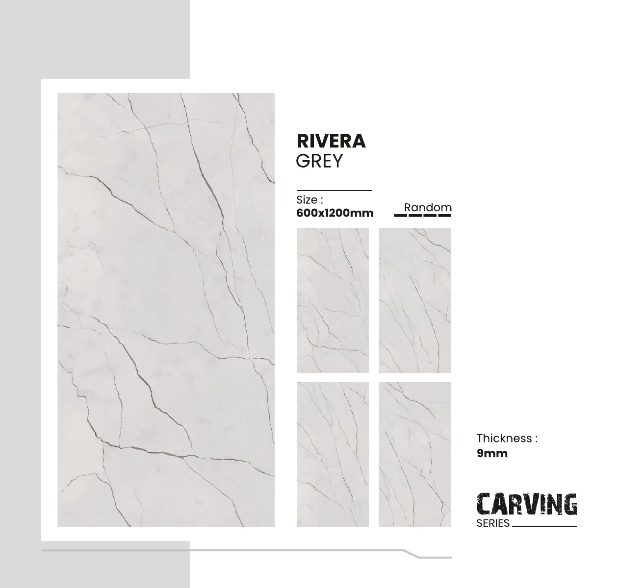 Carving Series Catalogue - Design 42 - 600x1200mm Carving
