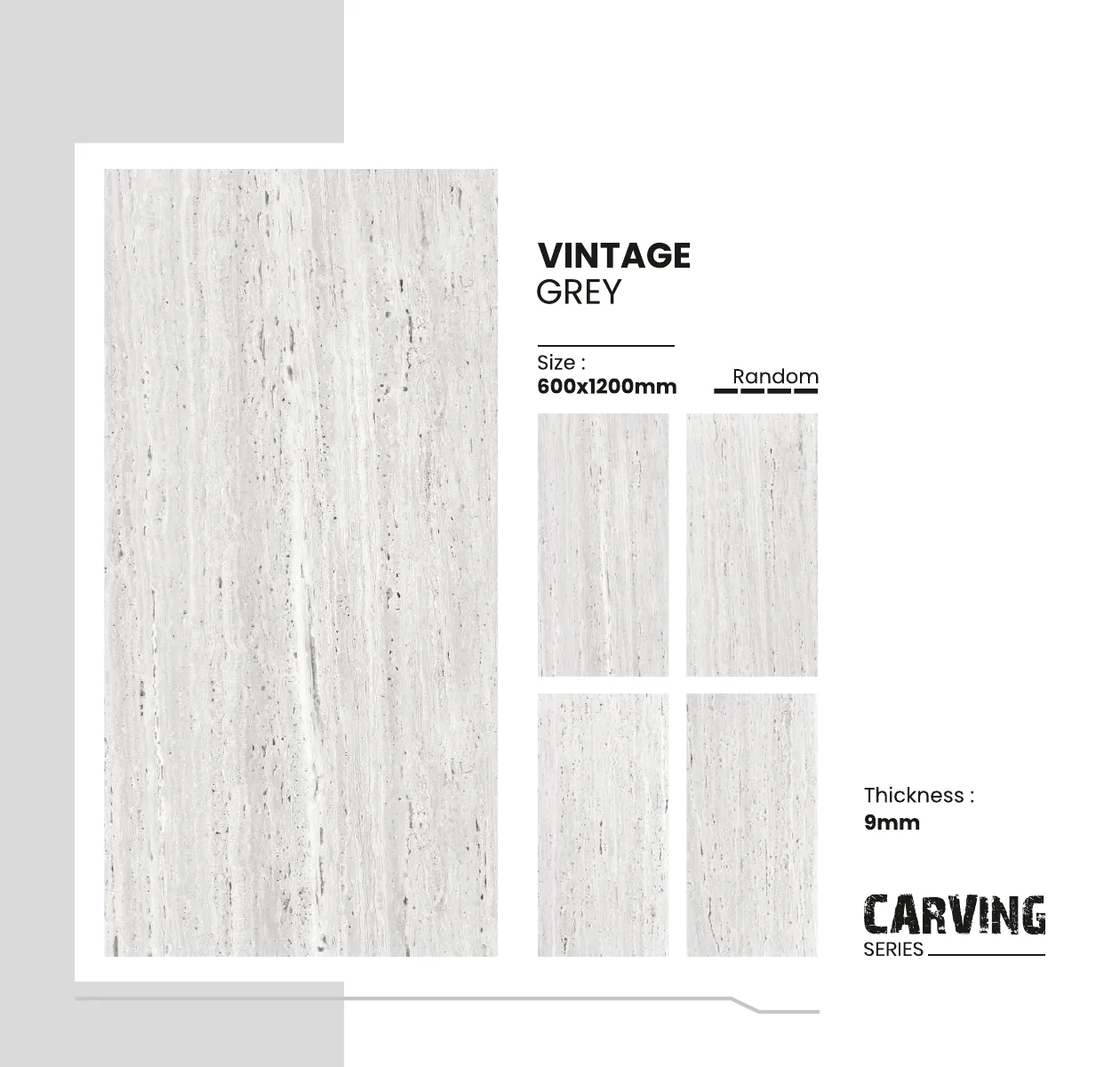 Carving Series Catalogue - Design 48 - 600x1200mm Carving