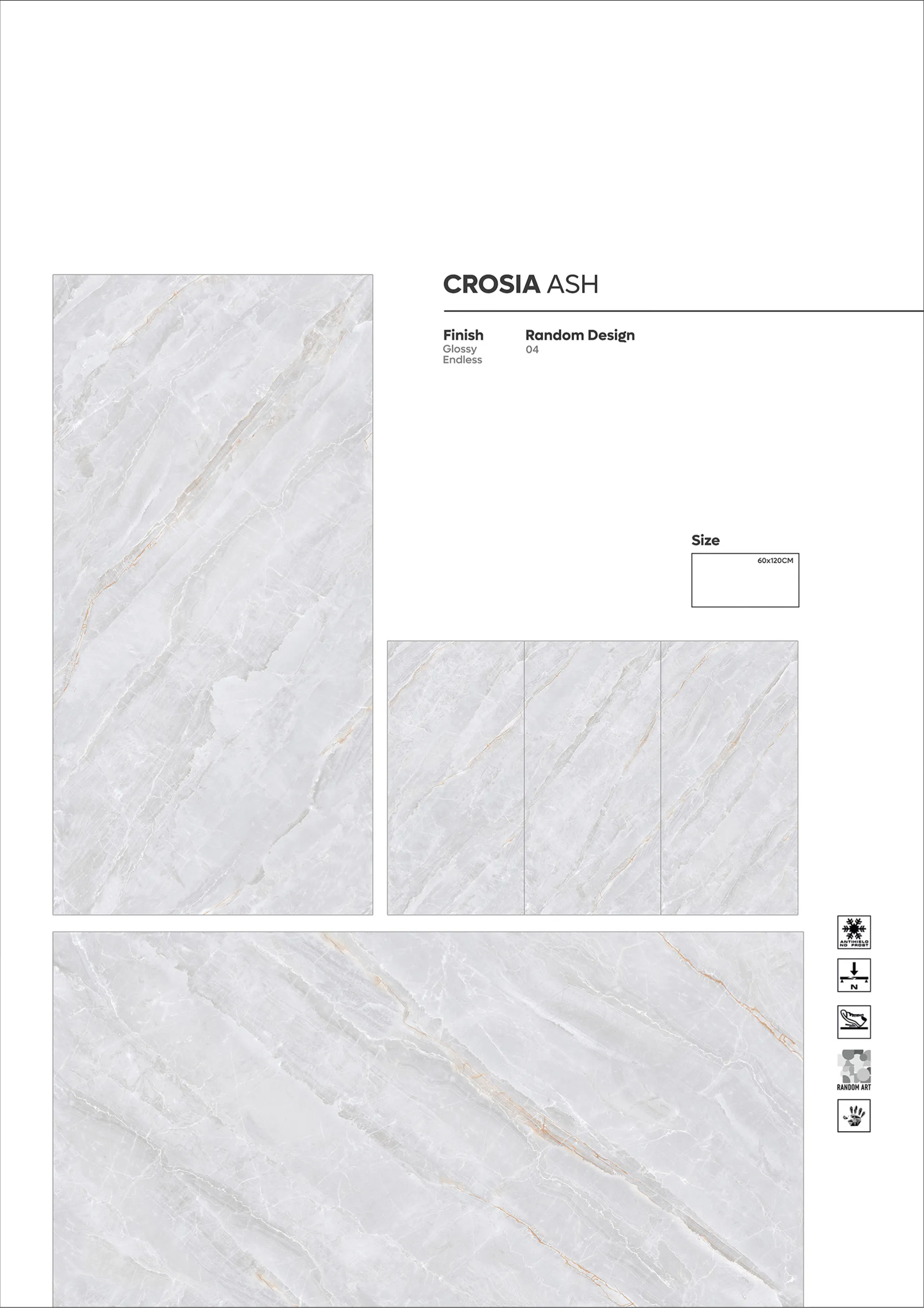 ENDLESS GLOSSY VOL 1 - Design 16 - 600x1200mm Glossy