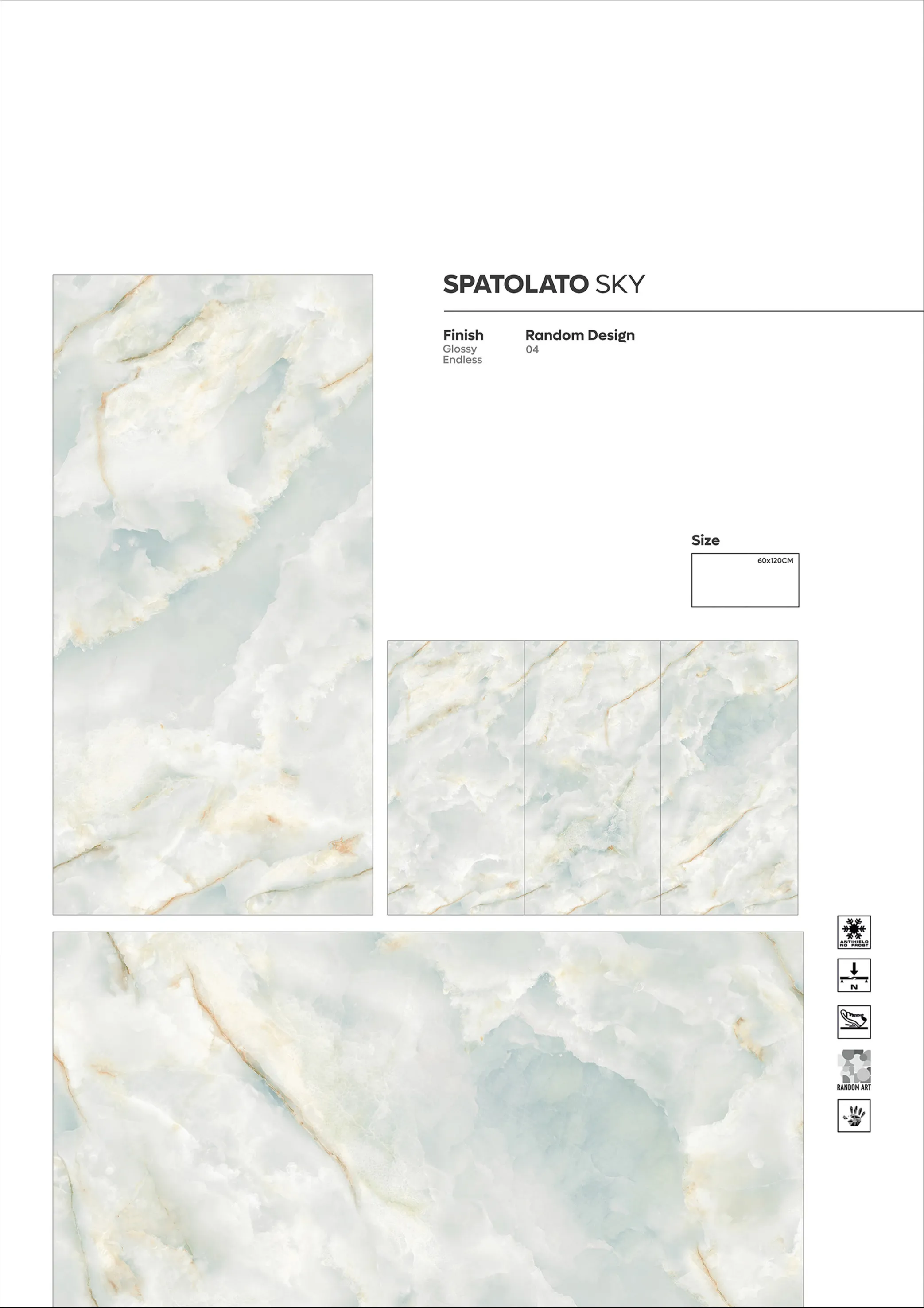 ENDLESS GLOSSY VOL 1 - Design 17 - 600x1200mm Glossy