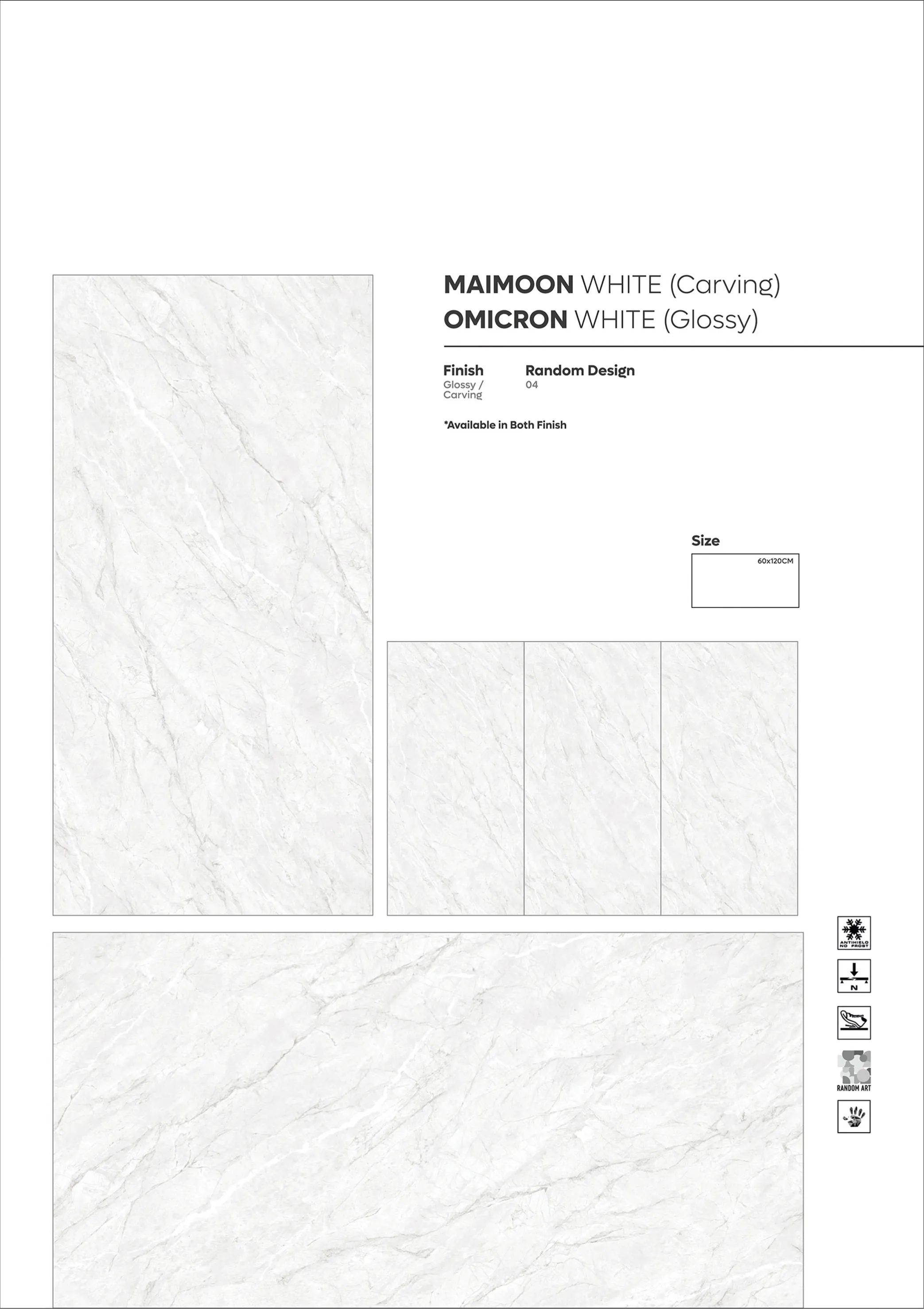 ENDLESS GLOSSY VOL 1 - Design 22 - 600x1200mm Glossy