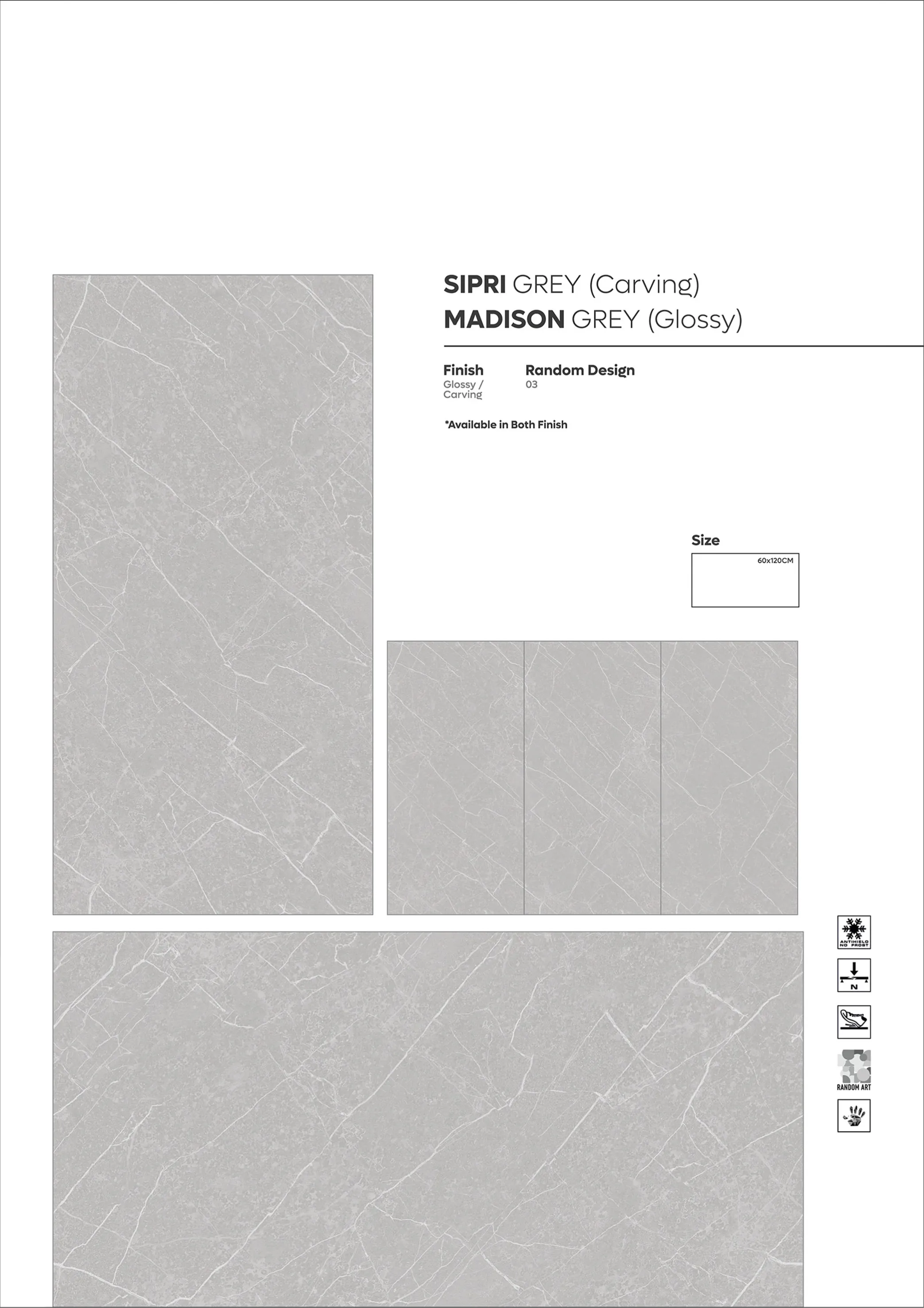 ENDLESS GLOSSY VOL 1 - Design 23 - 600x1200mm Glossy