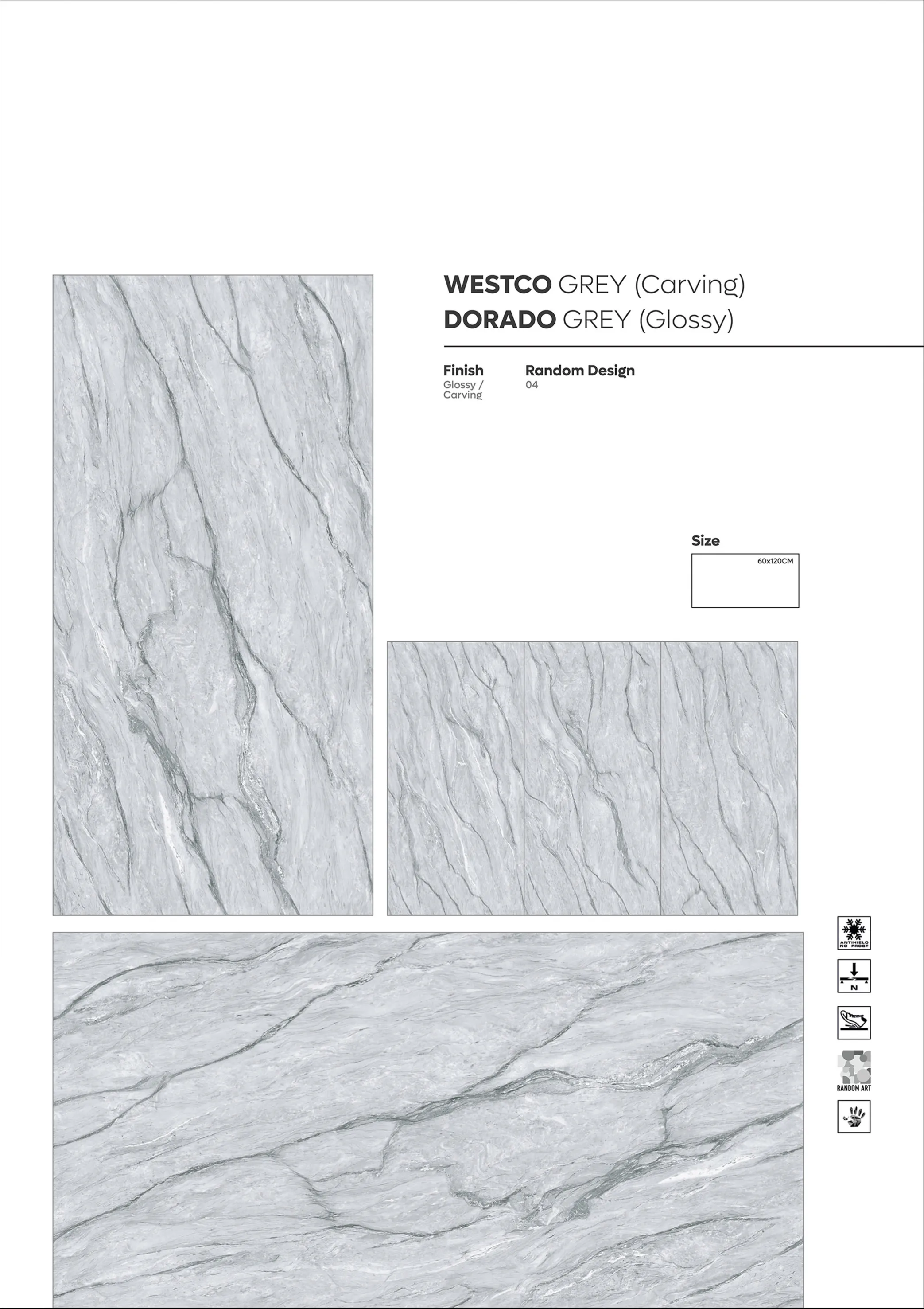 ENDLESS GLOSSY VOL 1 - Design 27 - 600x1200mm Glossy