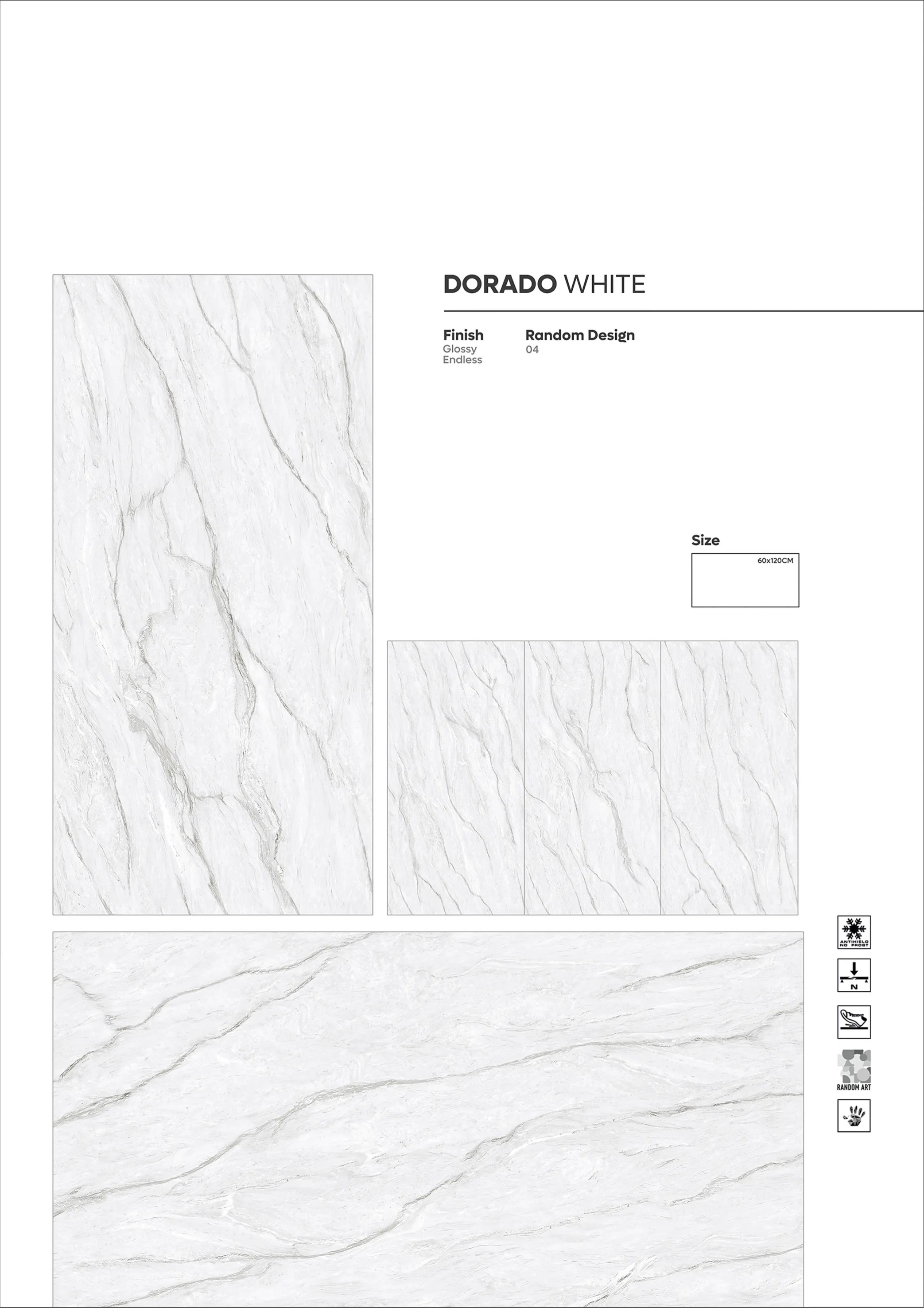 ENDLESS GLOSSY VOL 1 - Design 28 - 600x1200mm Glossy