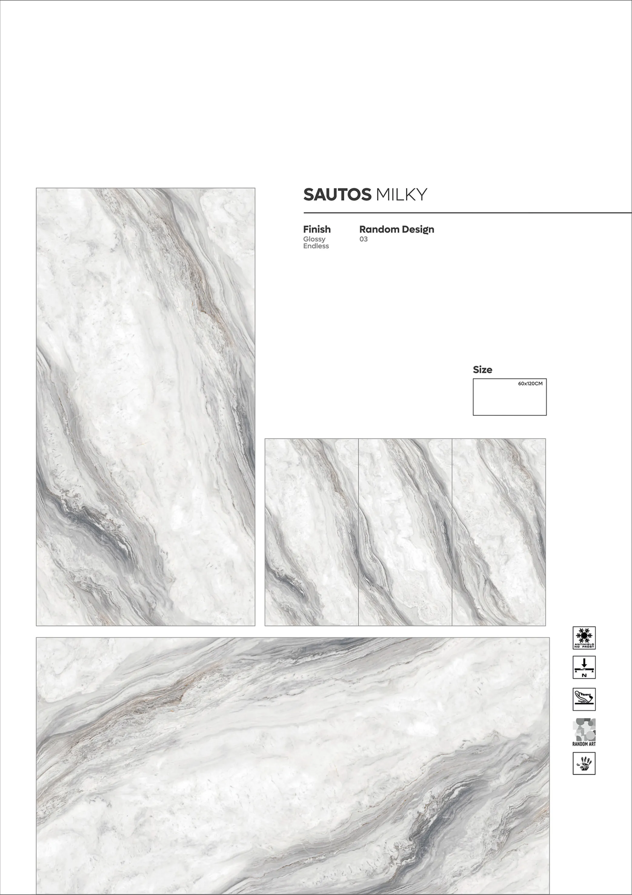 ENDLESS GLOSSY VOL 1 - Design 29 - 600x1200mm Glossy