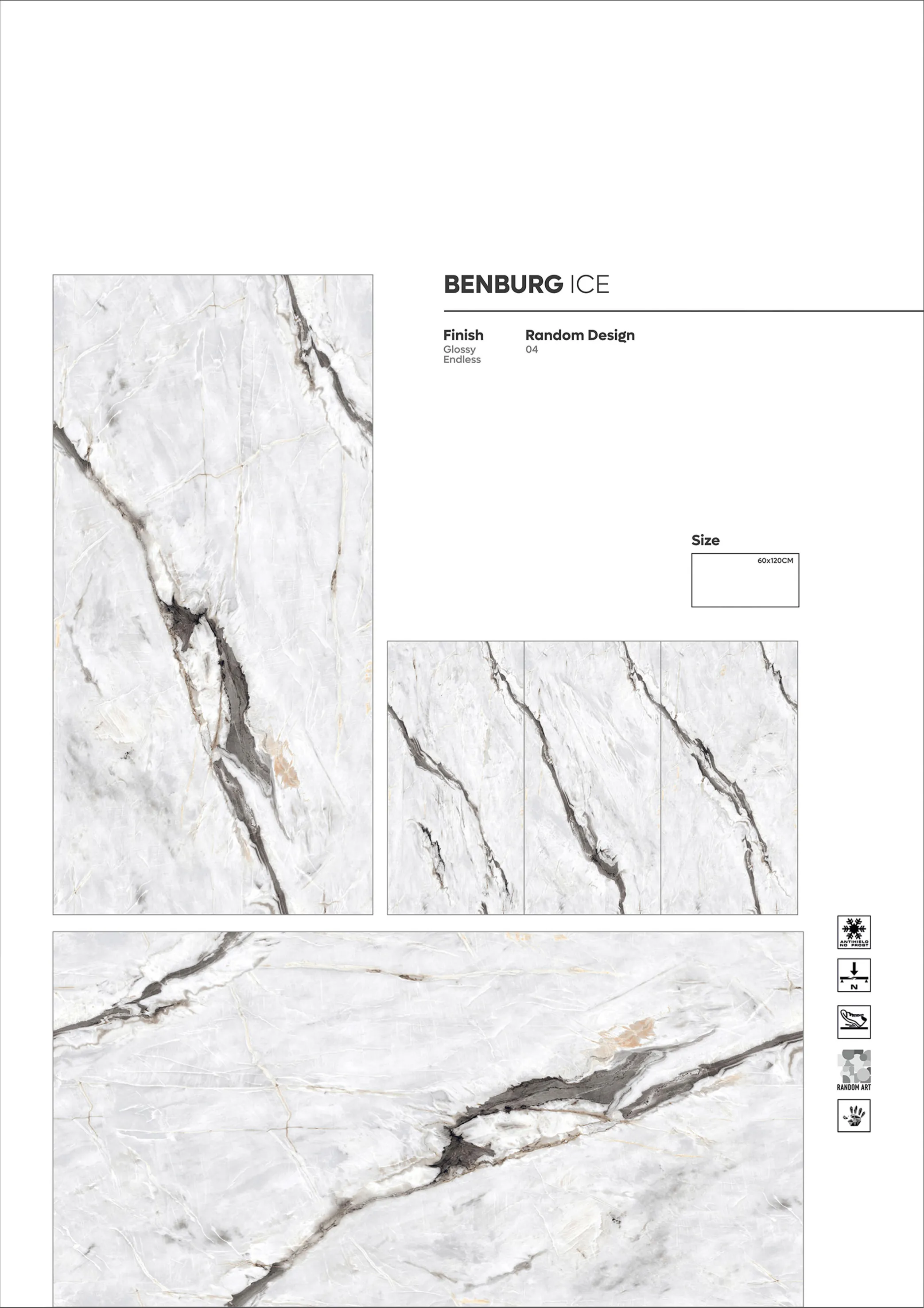 ENDLESS GLOSSY VOL 1 - Design 30 - 600x1200mm Glossy